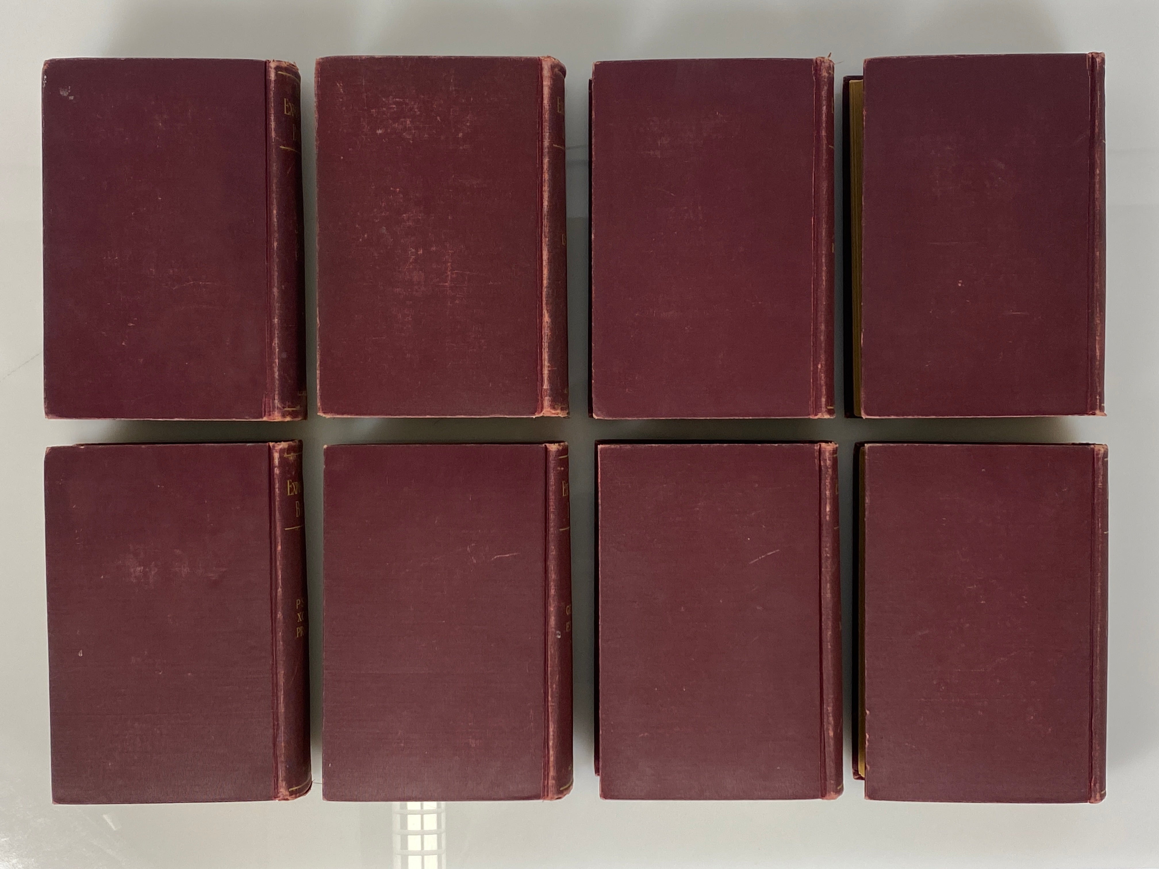 Lot of 8: The Expositor's Bible 1903 Antique A.C. Armstrong & Son HC