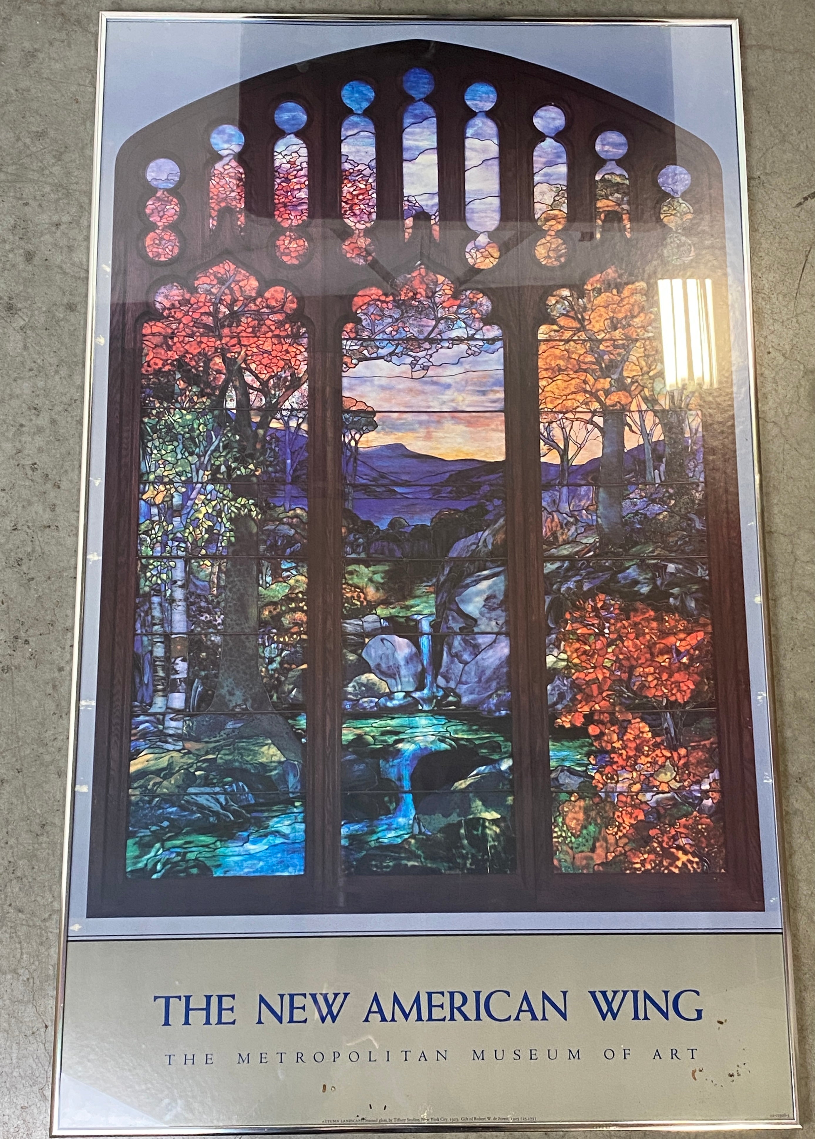 Framed The New American Wing Poster