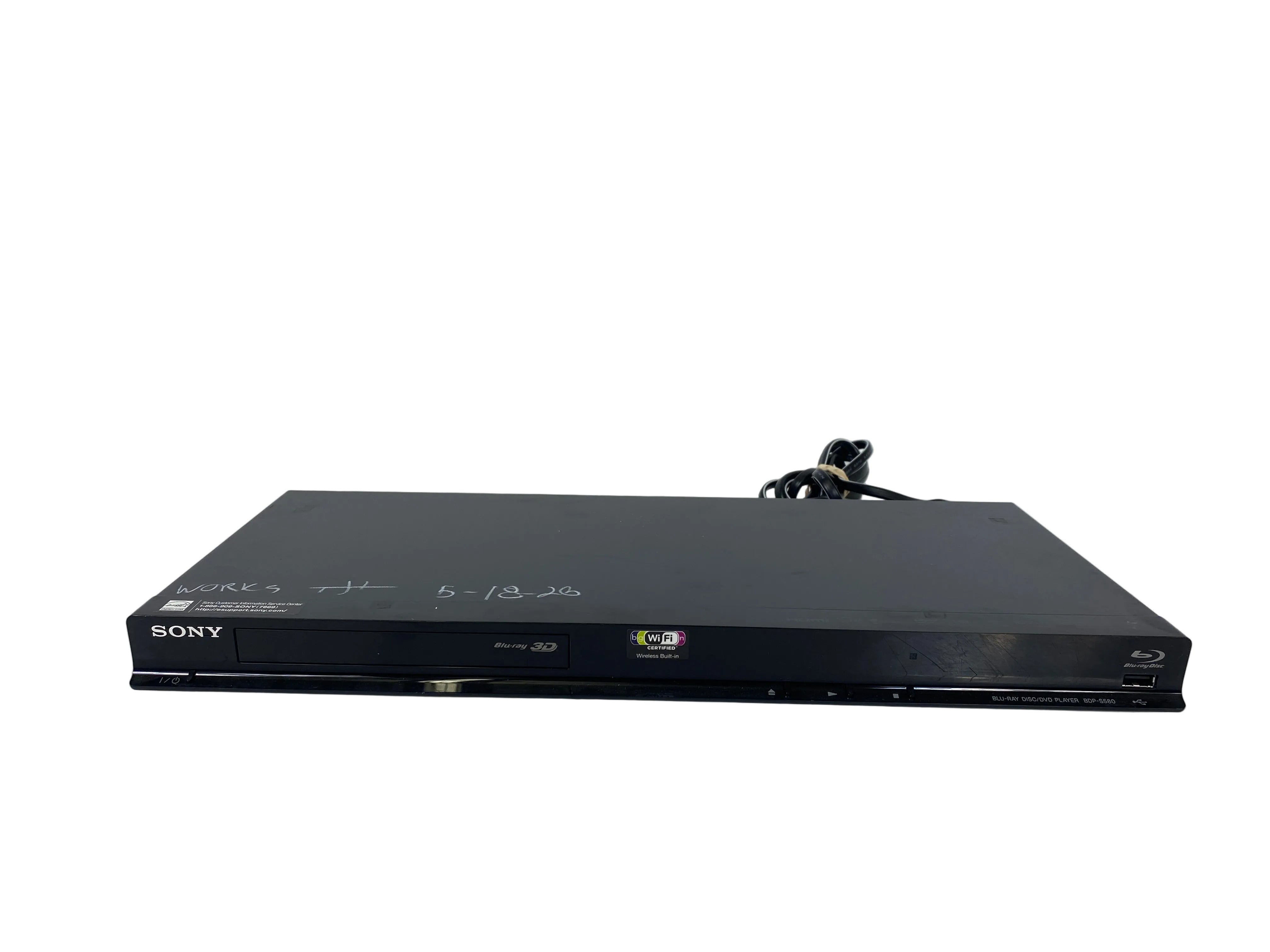 Sony BDP-S580 Blu-Ray Player