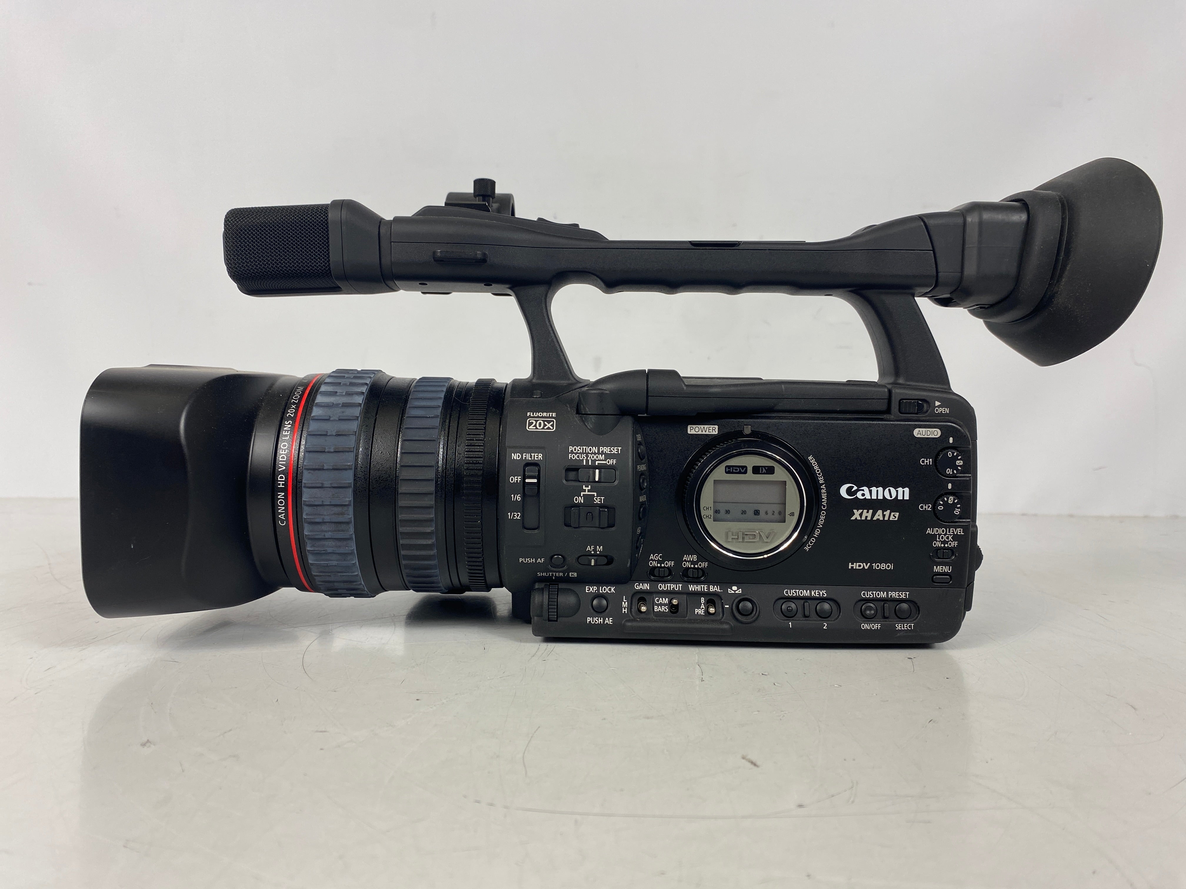 Canon XH-A1s 3CCD HDV Video Camcorder