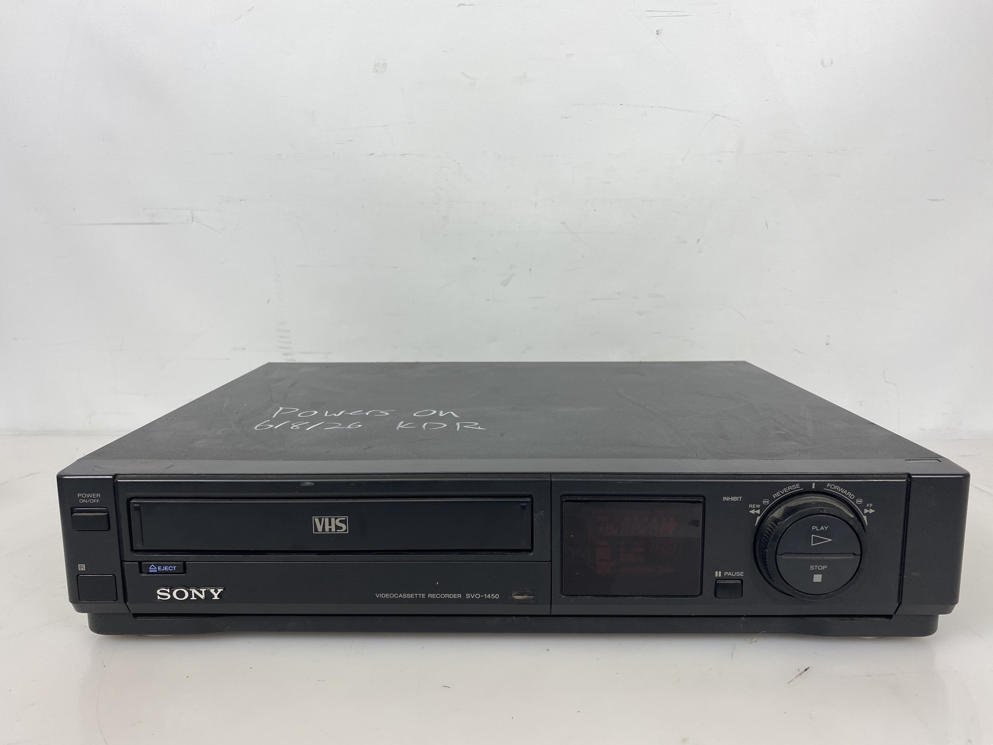 Sony SVO-1450 Video Cassette Recorder Player VCR