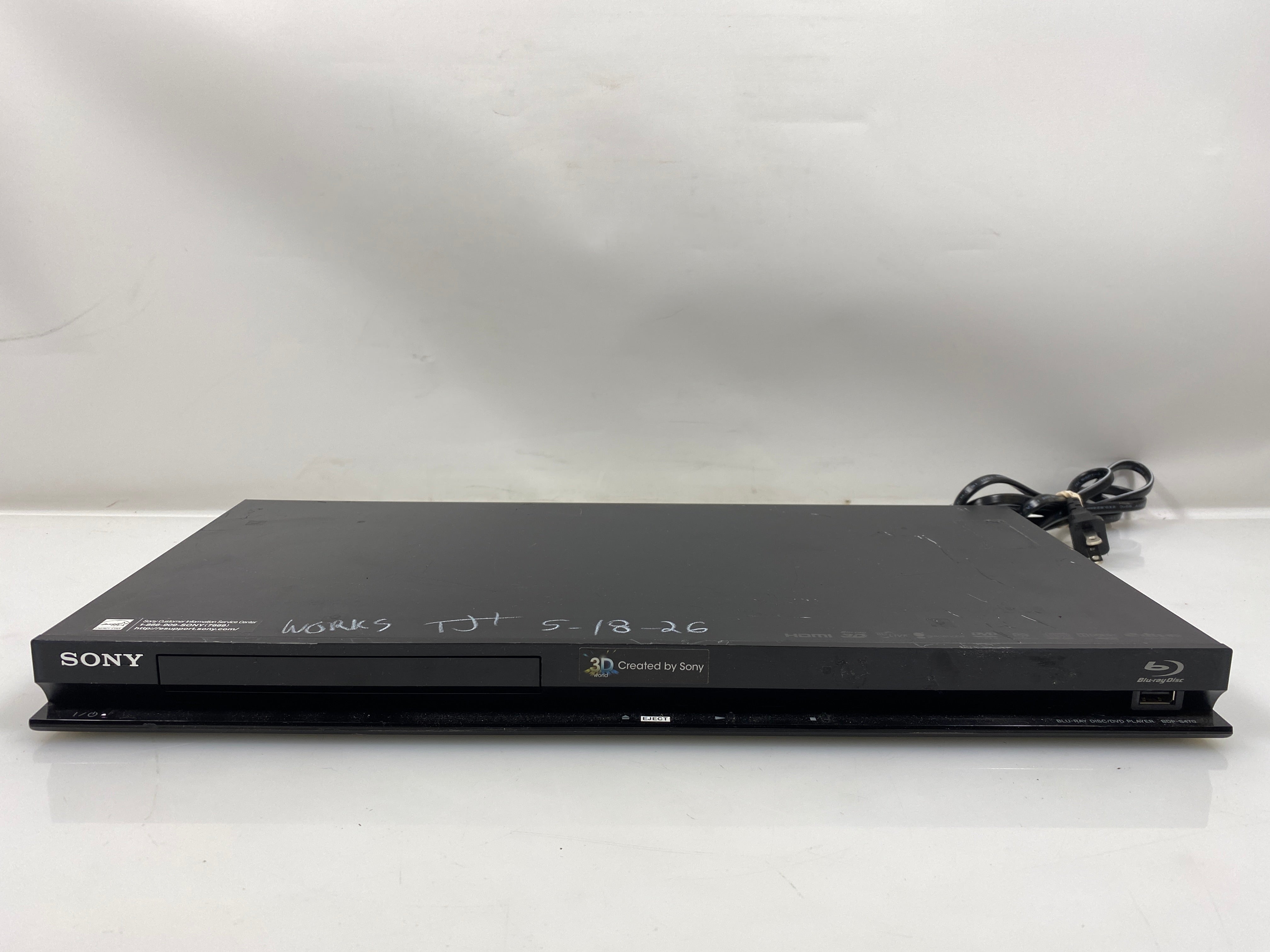 Sony BDP-S470 3D Blu-Ray Player
