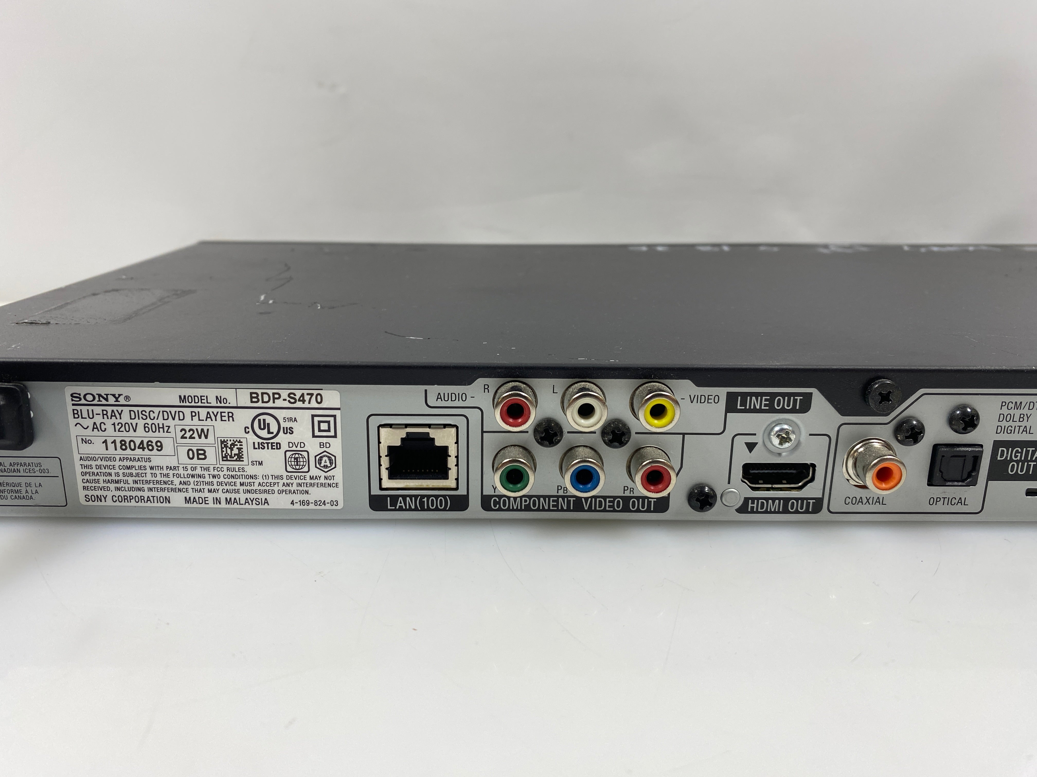 Sony BDP-S470 3D Blu-Ray Player
