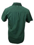 MSU Green Short-Sleeve Button-Down Shirt Men's Size Small