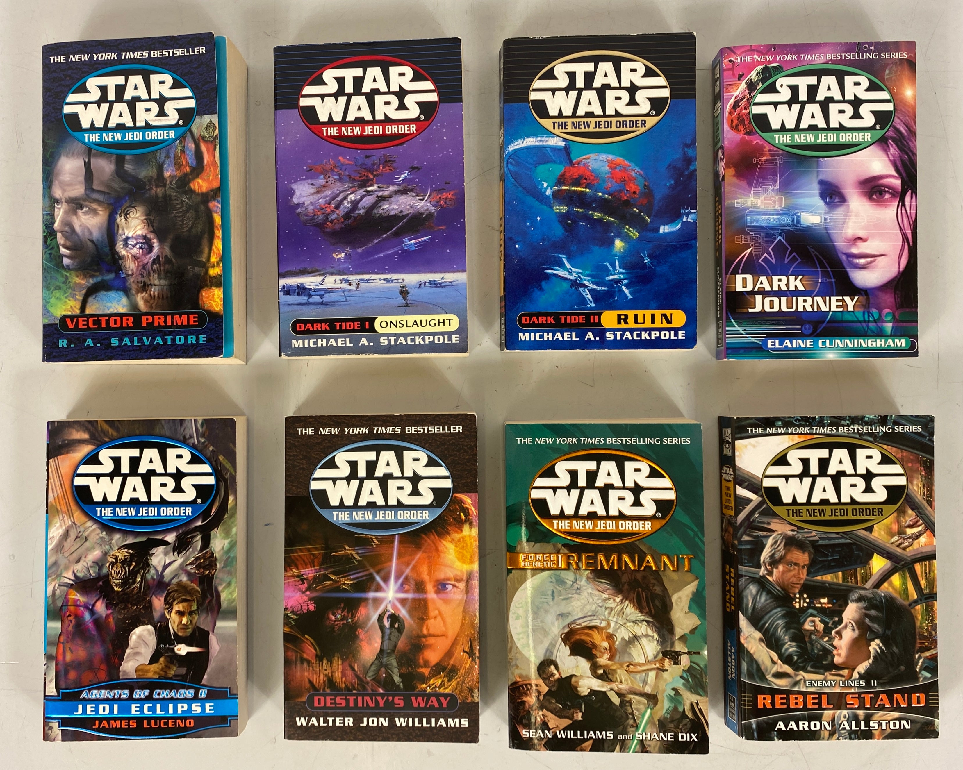 Lot of 11 Star Wars: The New Jedi Order