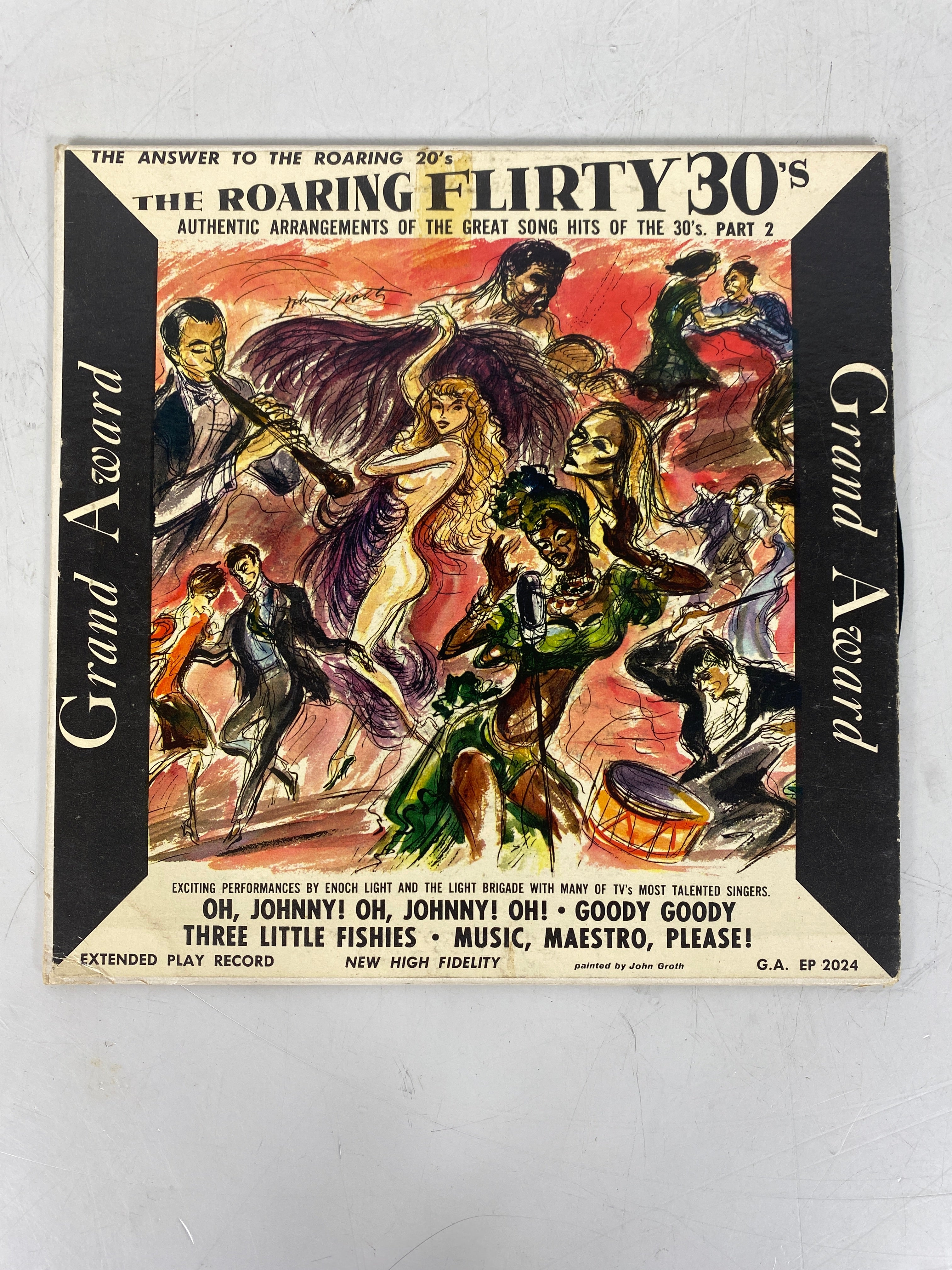 The Roaring Flirty 30s Grand Award Vinyl Record 45