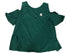 MSU Green Cutout Shoulder Shirt Women's Size XL
