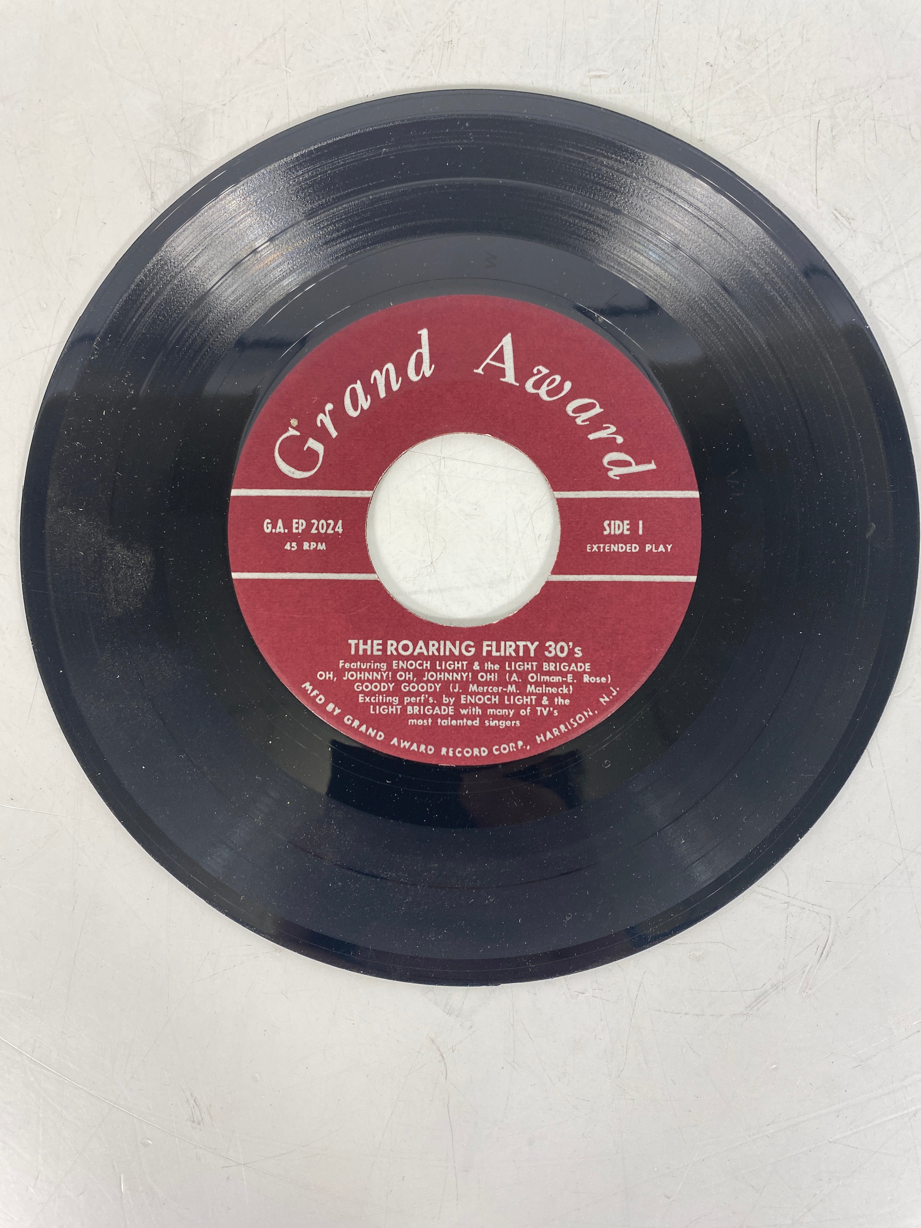 The Roaring Flirty 30s Grand Award Vinyl Record 45