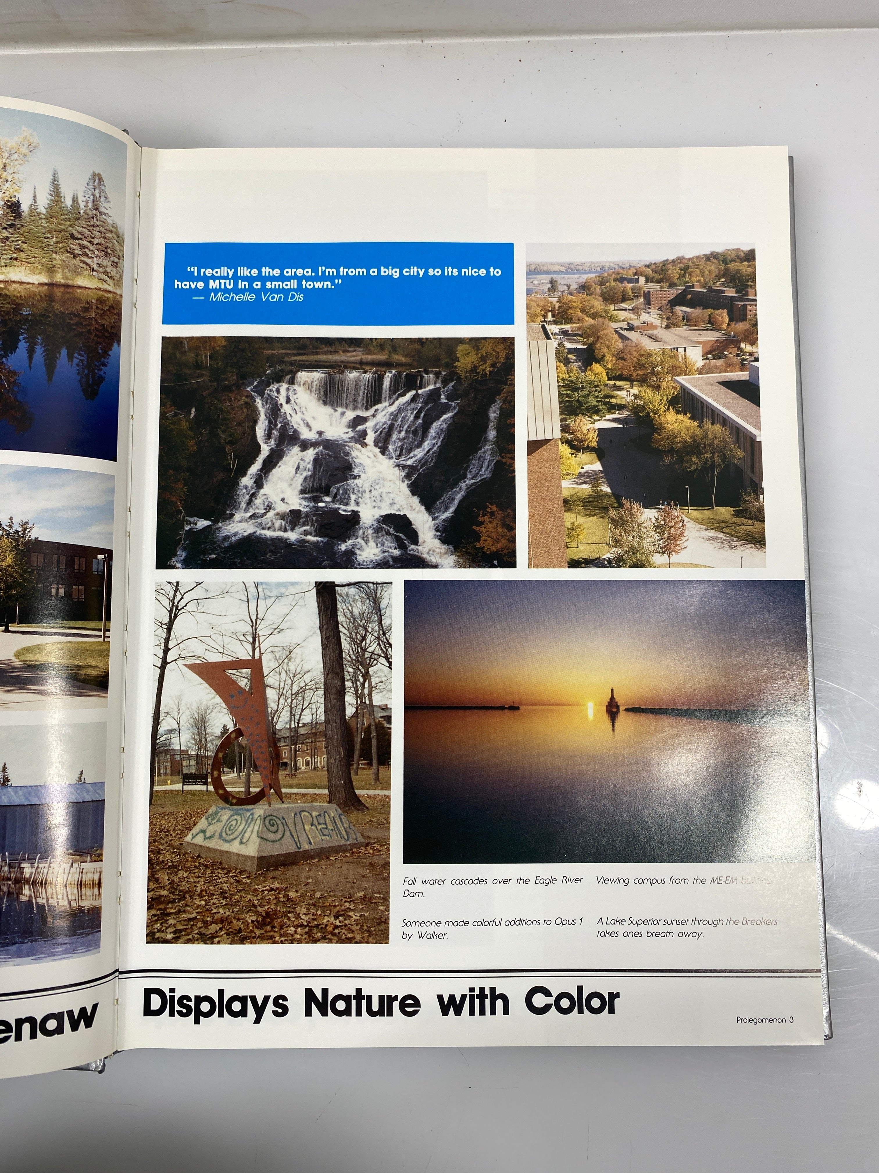 1990 Michigan Technological University Yearbook "Keweenawan" HC