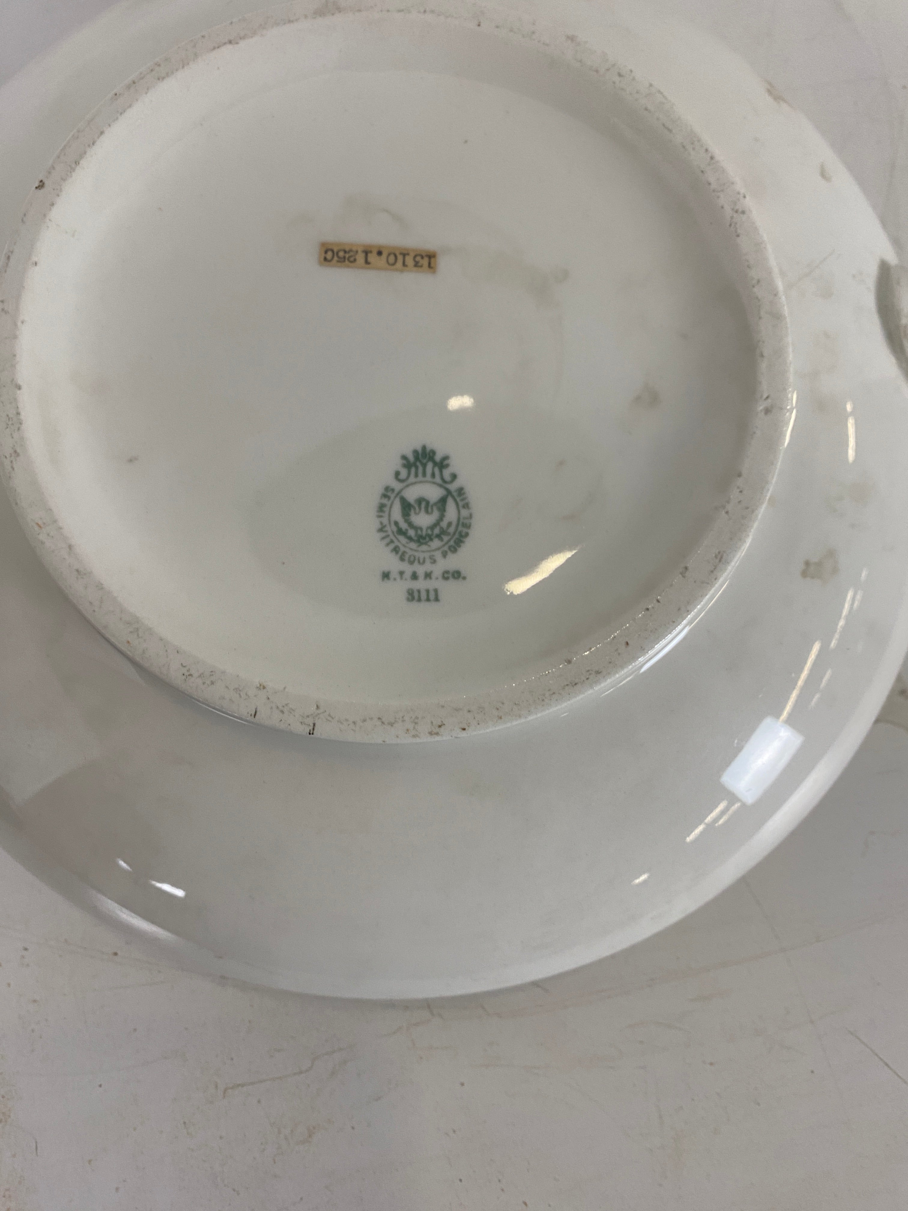 Antique K.T+K Co. China Set Semi Vitreous Porcelain 96pc