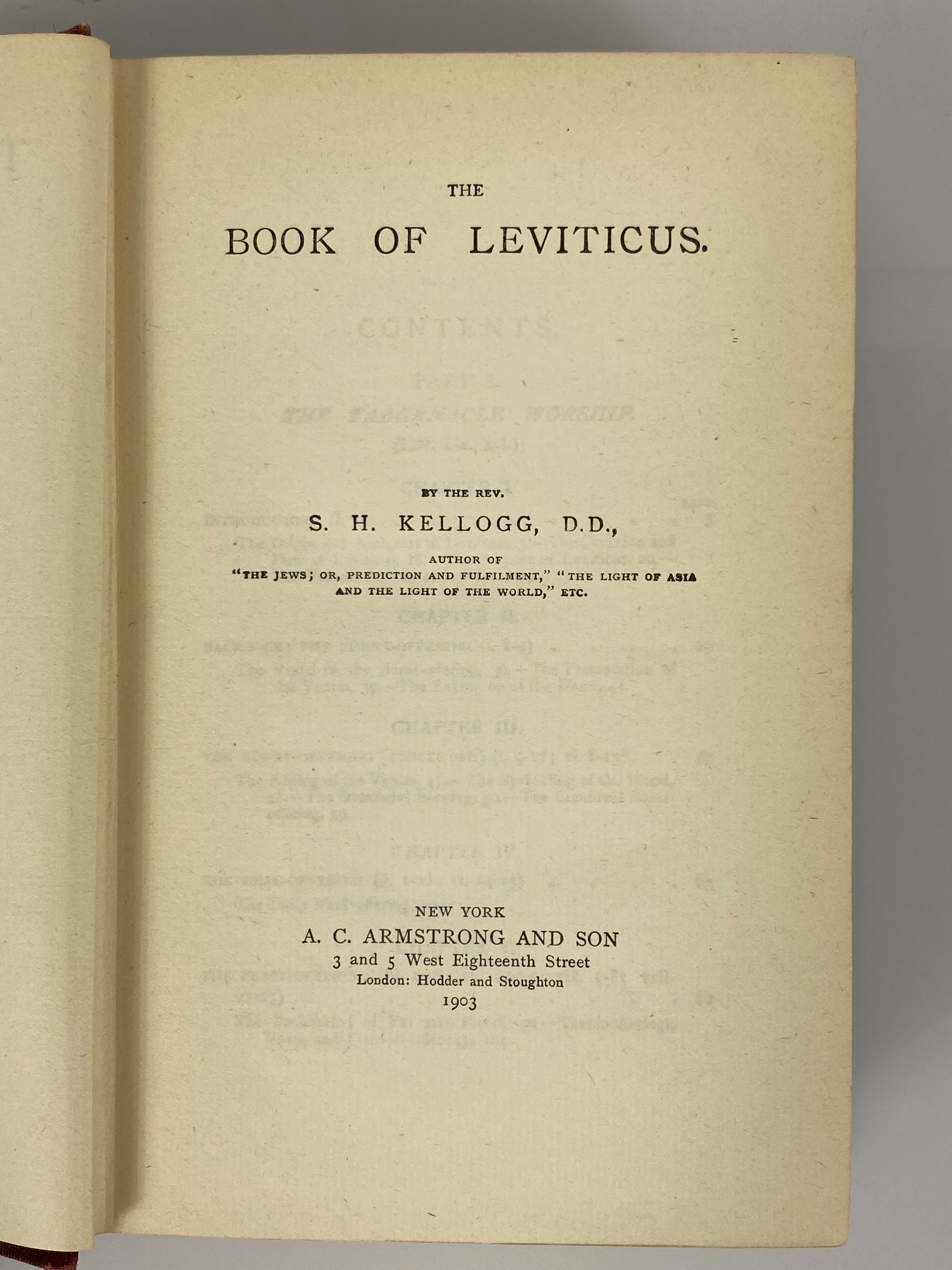 Lot of 8: The Expositor's Bible 1903 Antique A.C. Armstrong & Son HC