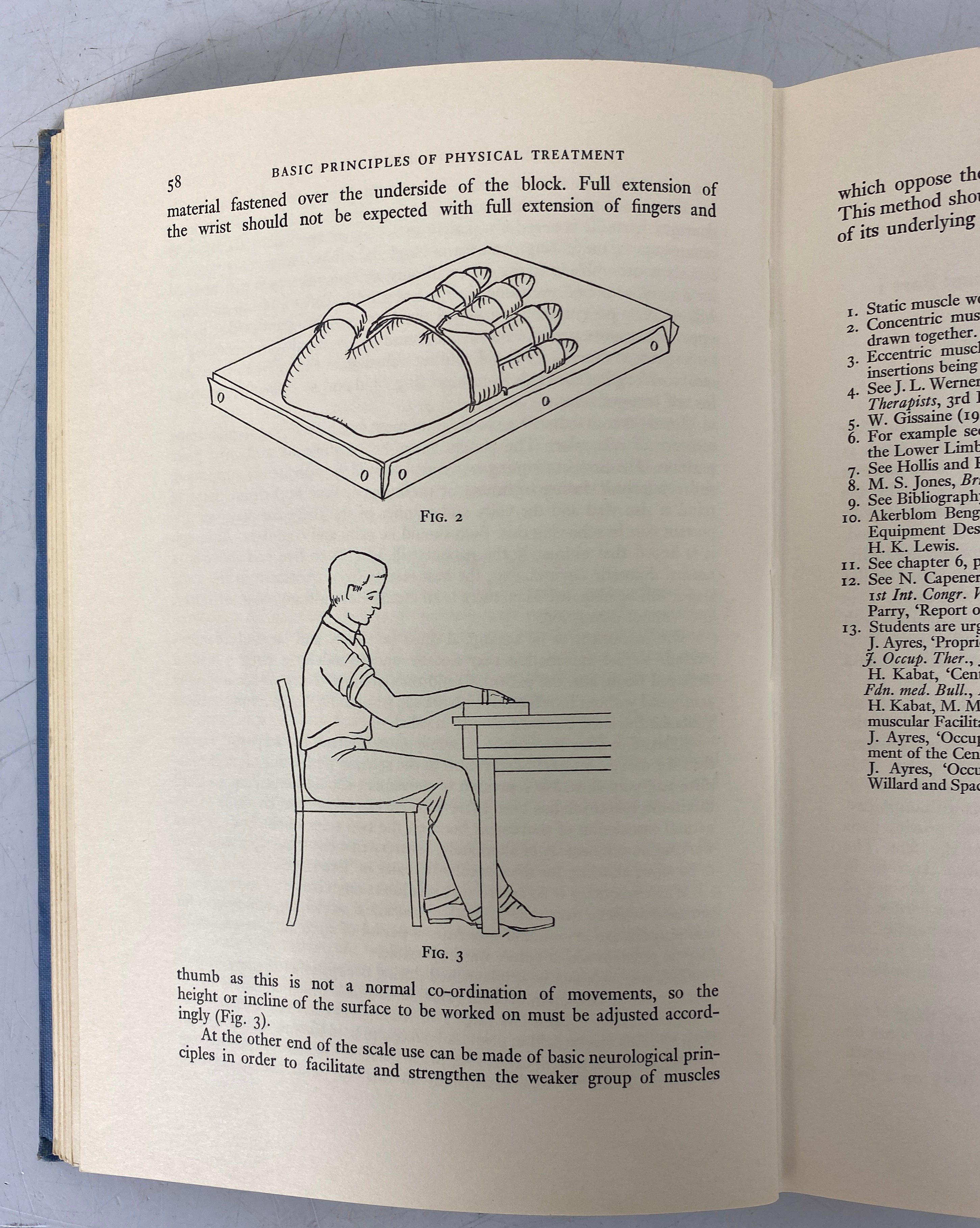 Occupational Therapy in Rehabilitation 1967 2nd Ed HC Ex-Library