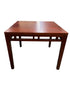 Square Laminate Mahogany Coffee Table