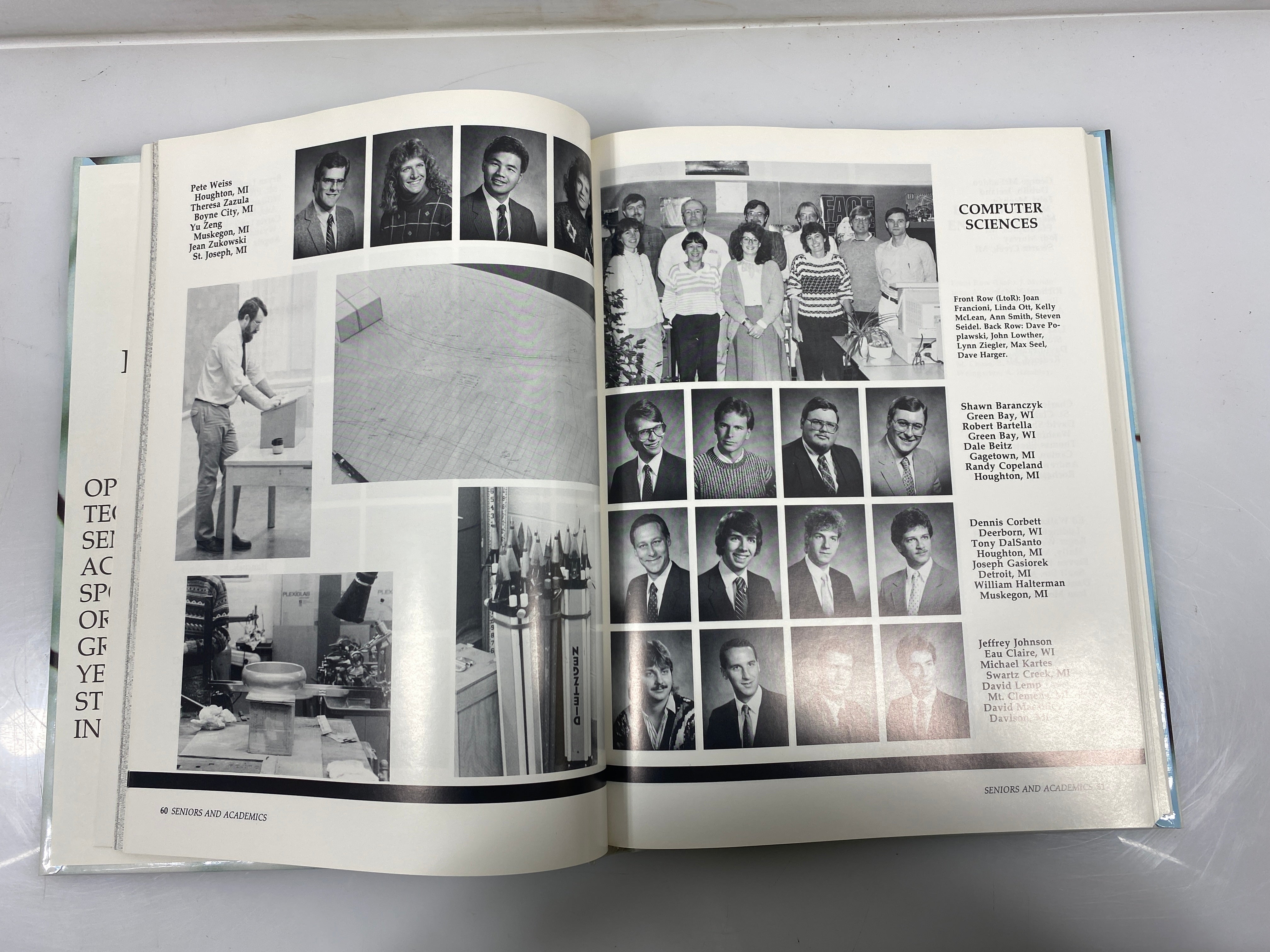 1989 Michigan Technological University Yearbook "Keweenawan" HC