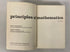 Principles of Mathematics by Allendoerfer/Oakley 1963 2nd Edition HC