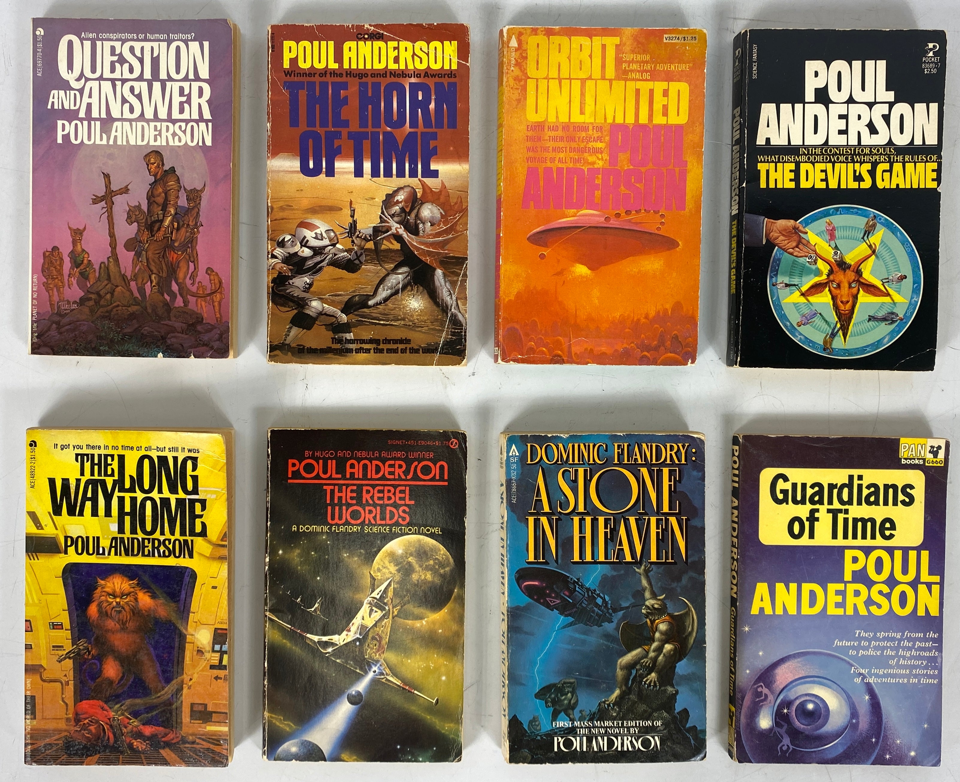 Lot of 27 Poul Anderson Science Fiction Fantasy Paperbacks