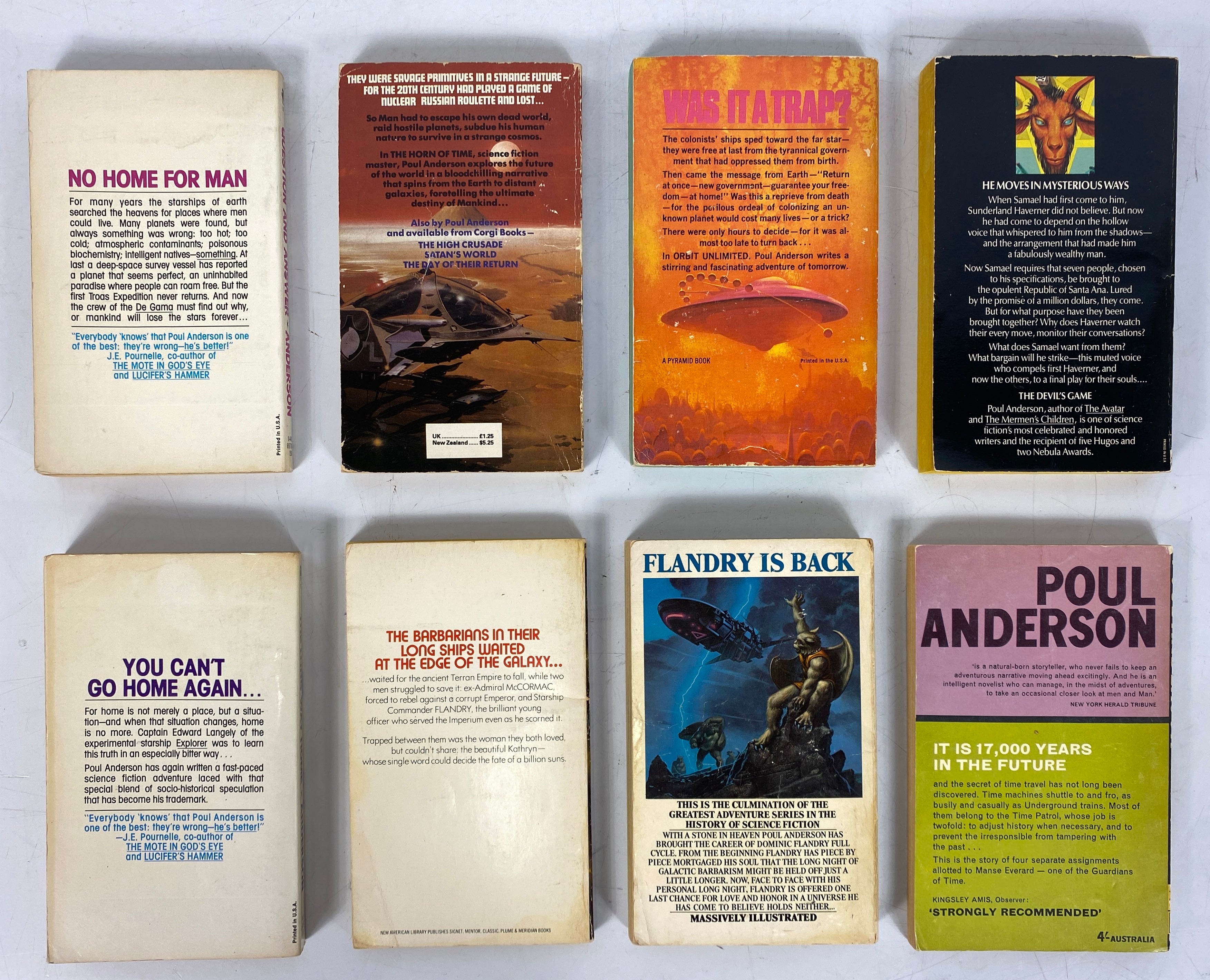 Lot of 27 Poul Anderson Science Fiction Fantasy Paperbacks