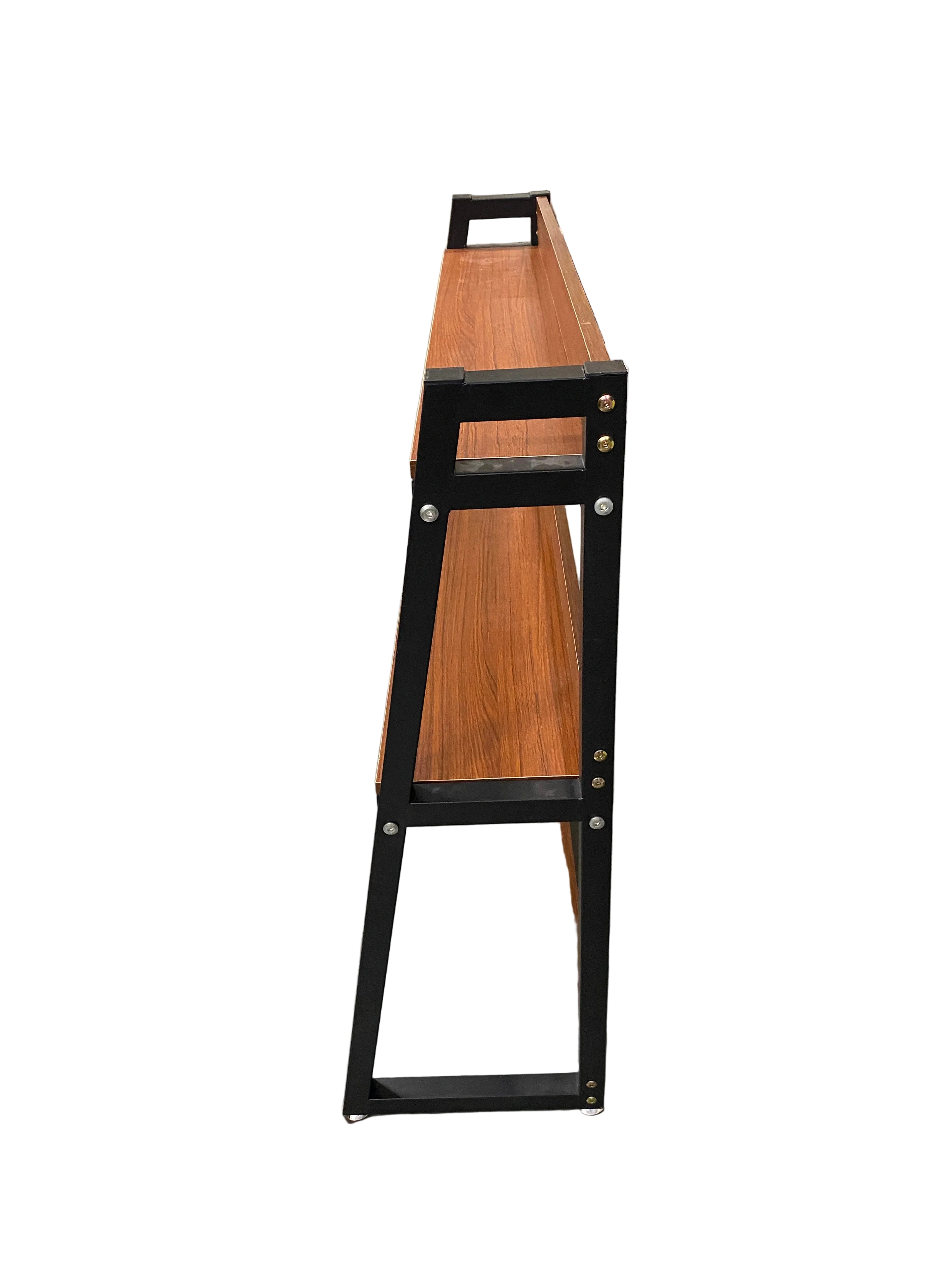 2 Tier Oak Wood Shelving