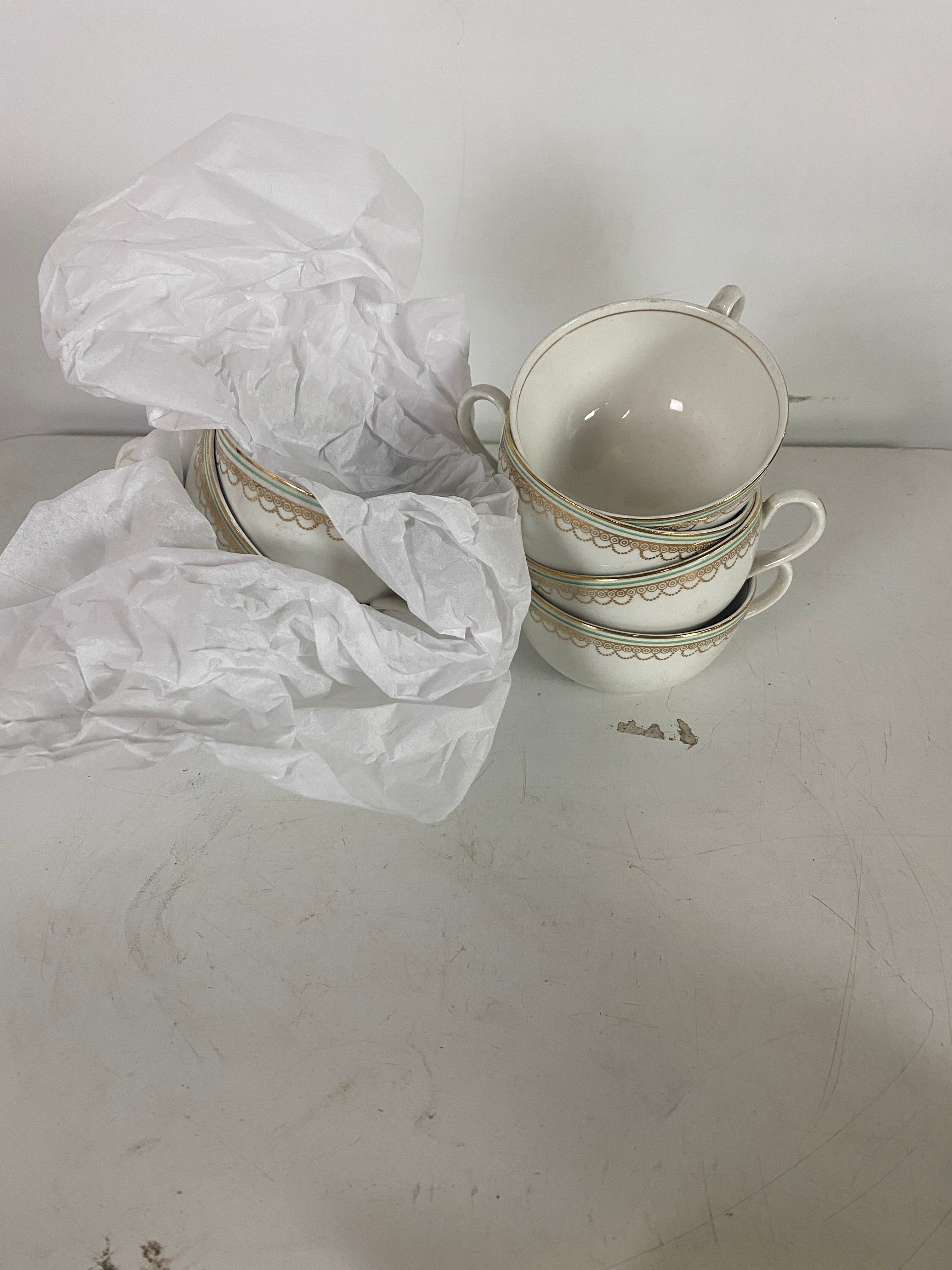 Antique K.T+K Co. China Set Semi Vitreous Porcelain 96pc