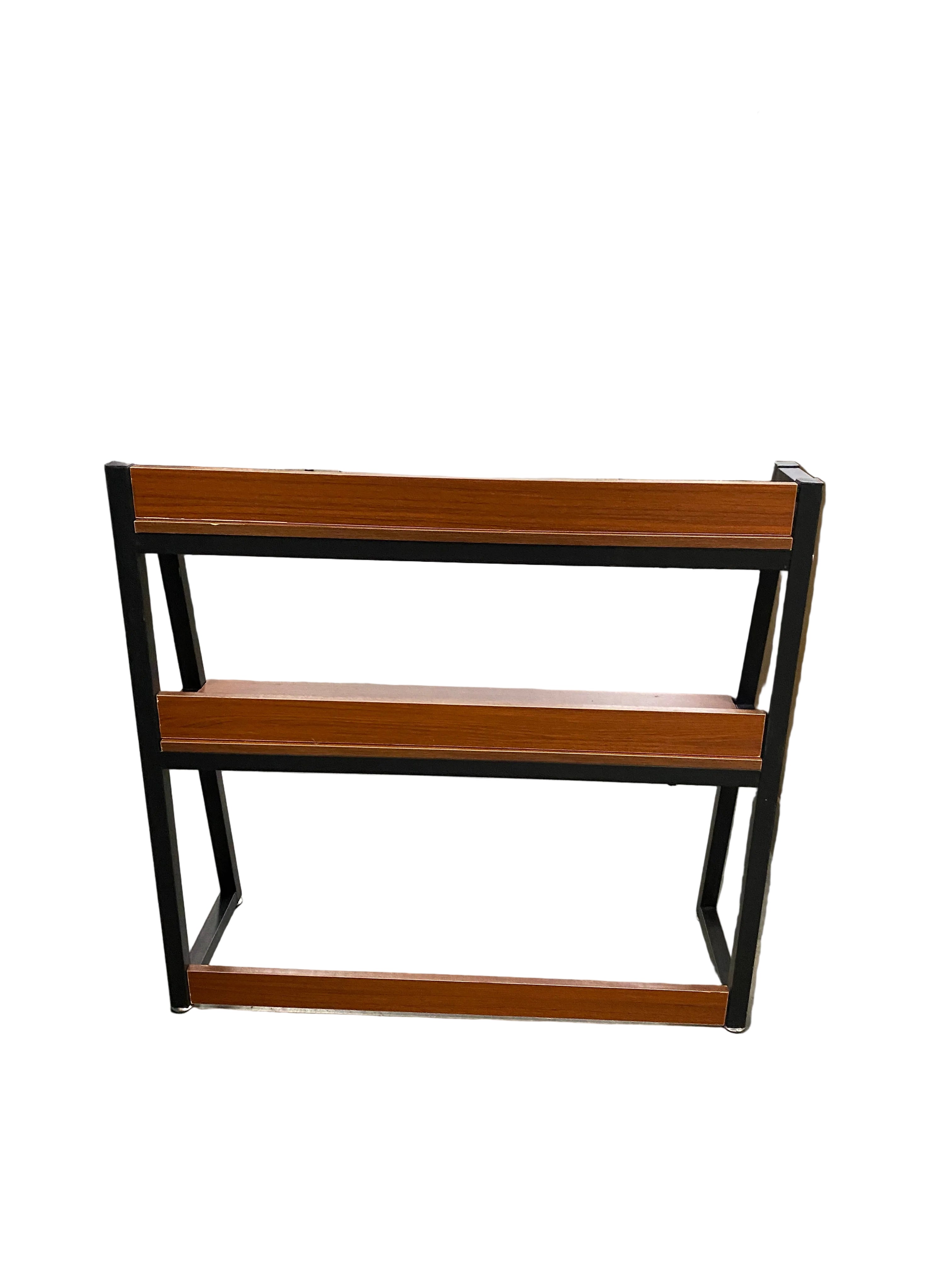2 Tier Oak Wood Shelving