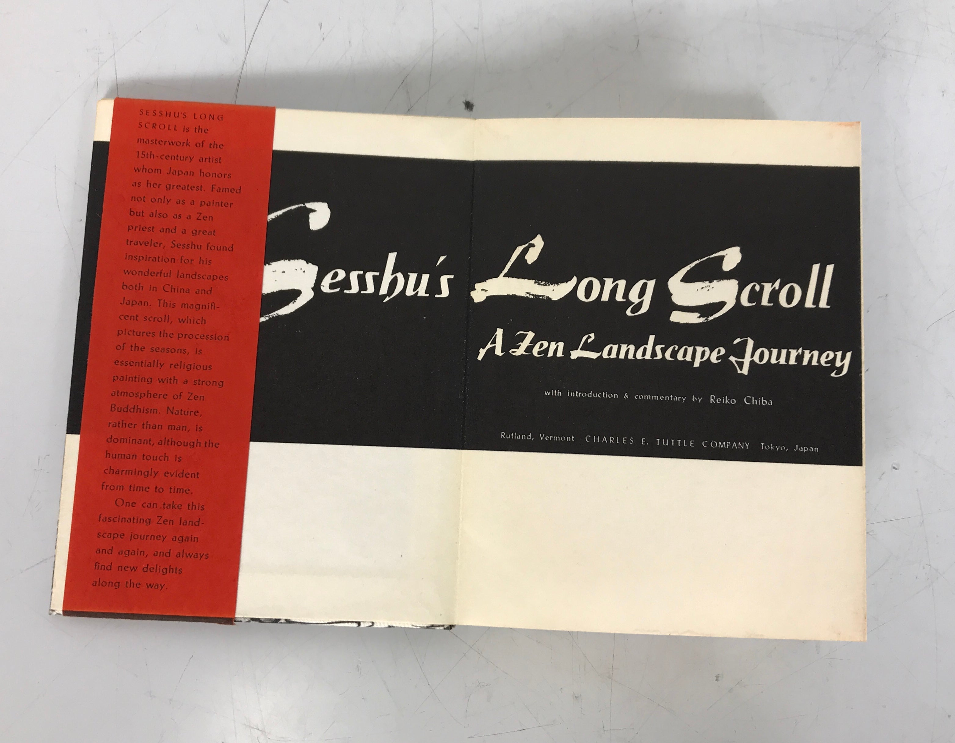 Sesshu's Long Scroll a Zen Landscape Journey 1969 7th Printing HC