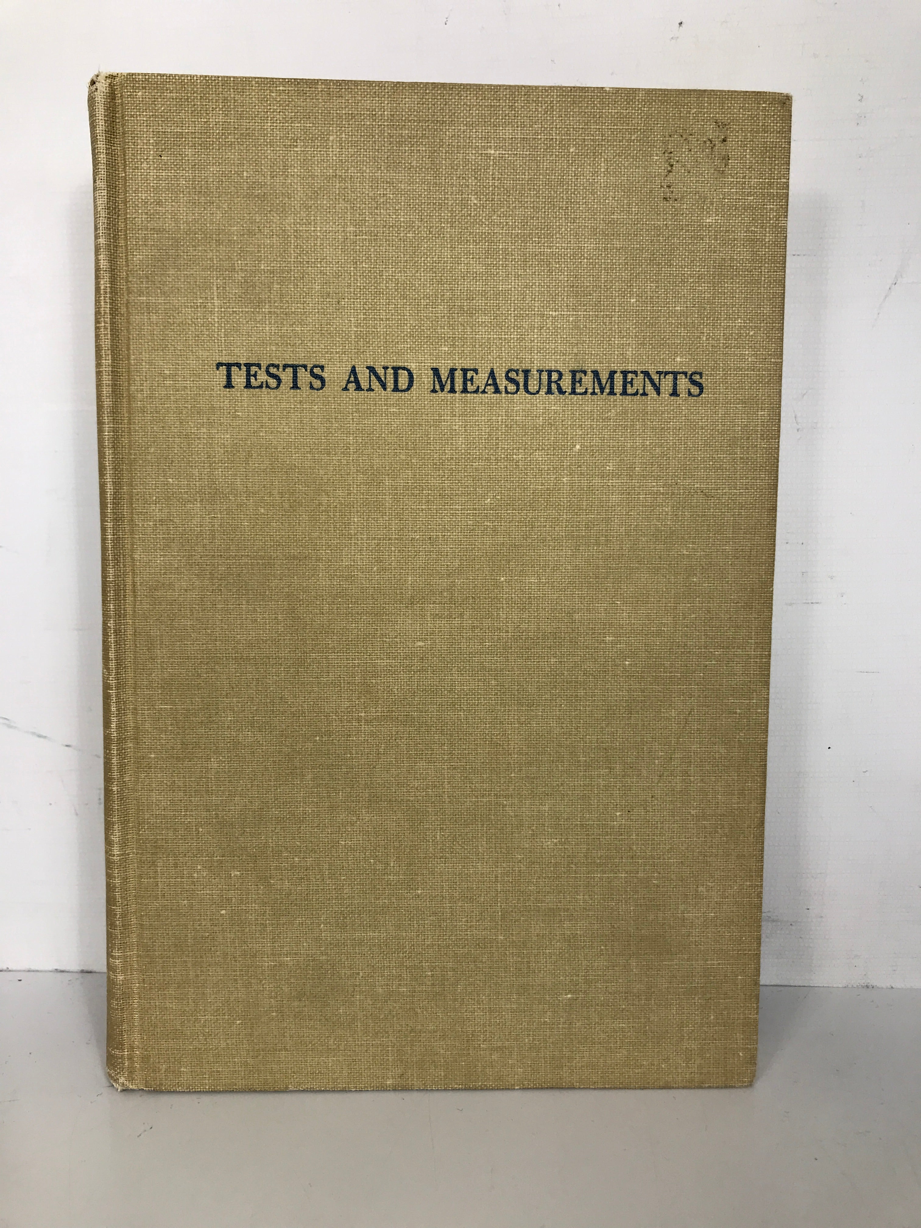 Tests and Measurements Assessment and Prediction by Nunnally 1959 Vintage HC