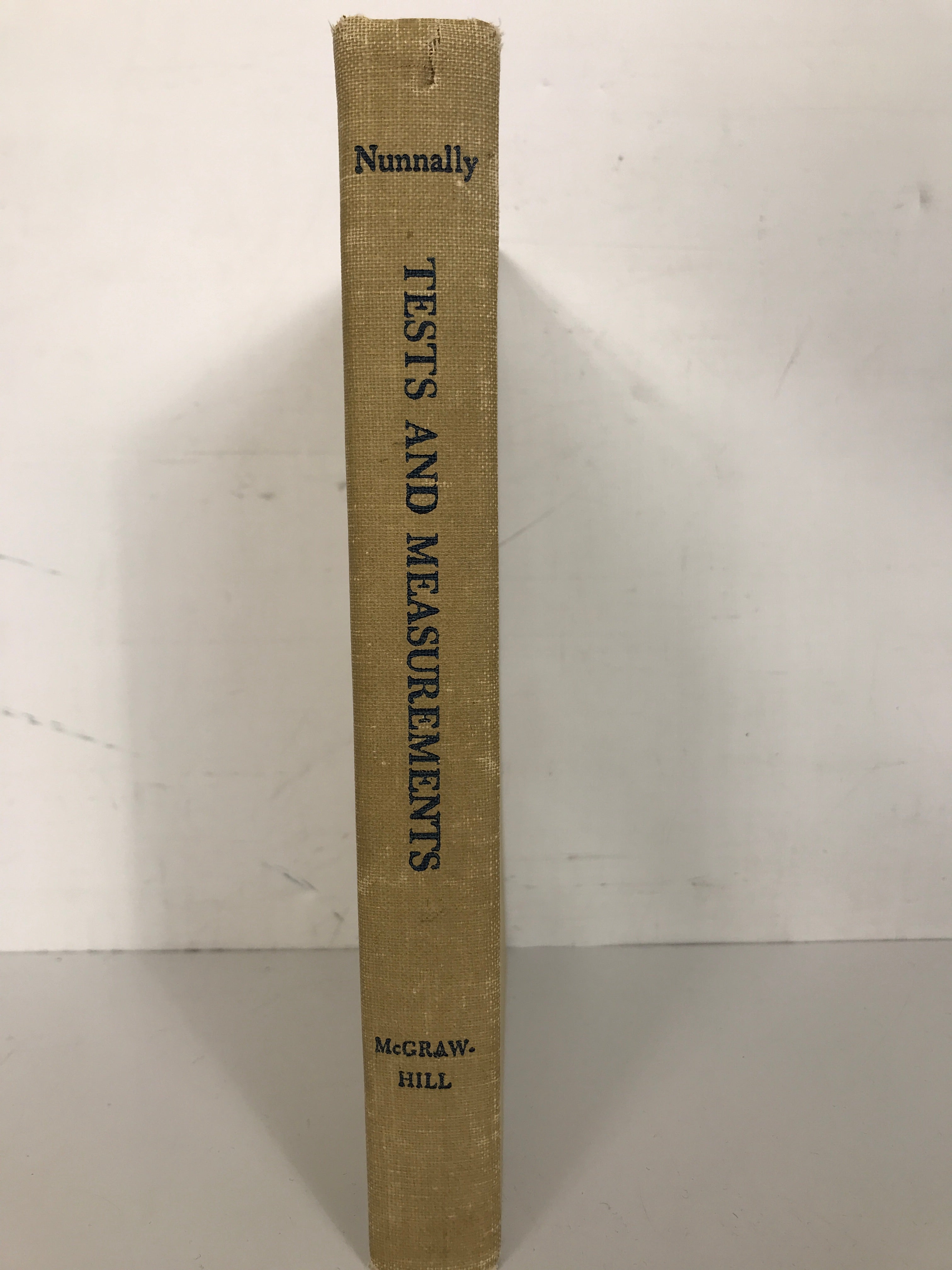 Tests and Measurements Assessment and Prediction by Nunnally 1959 Vintage HC