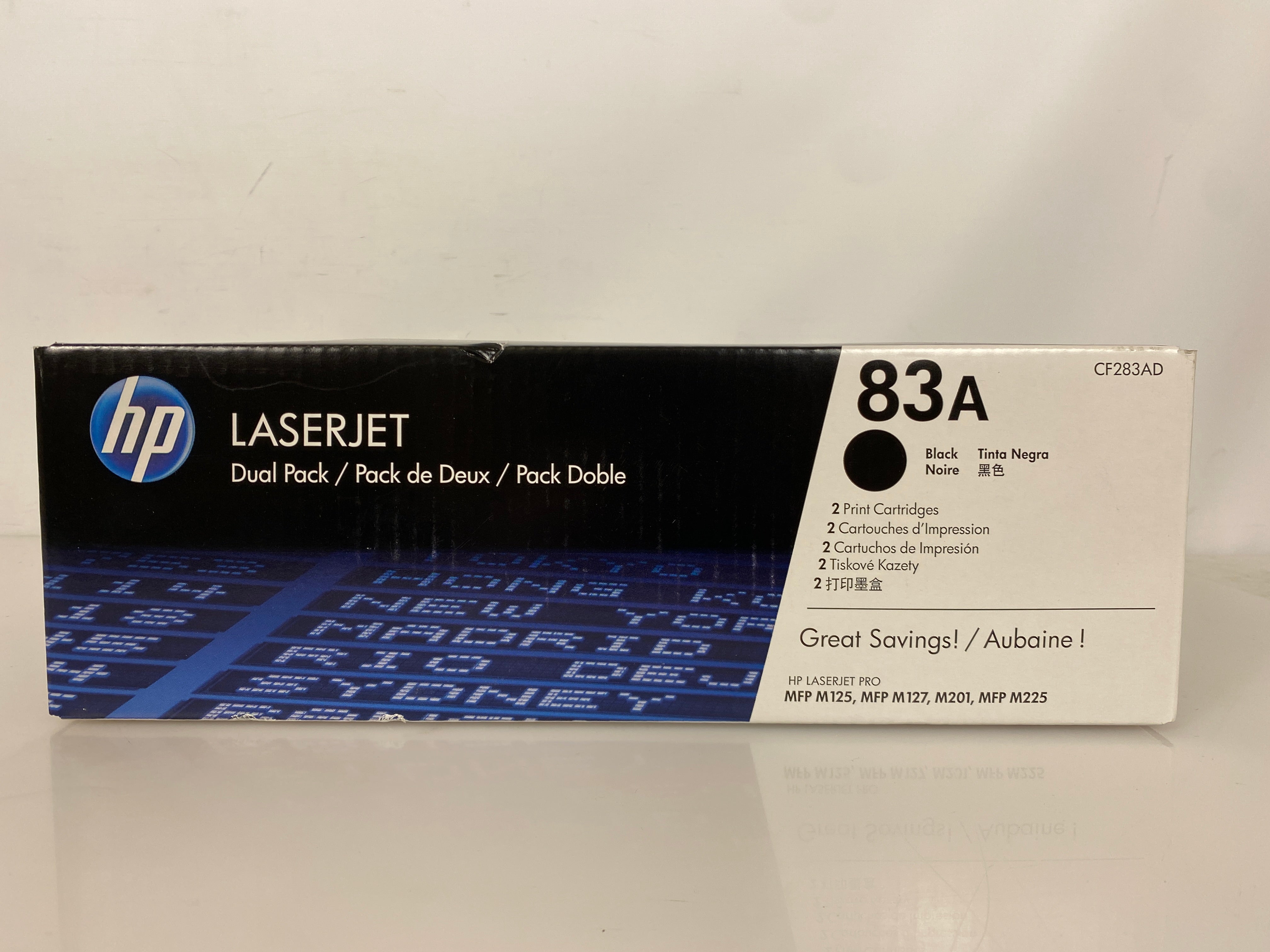 HP LaserJet 83A CF283AD Black Toner Cartridge Dual Pack