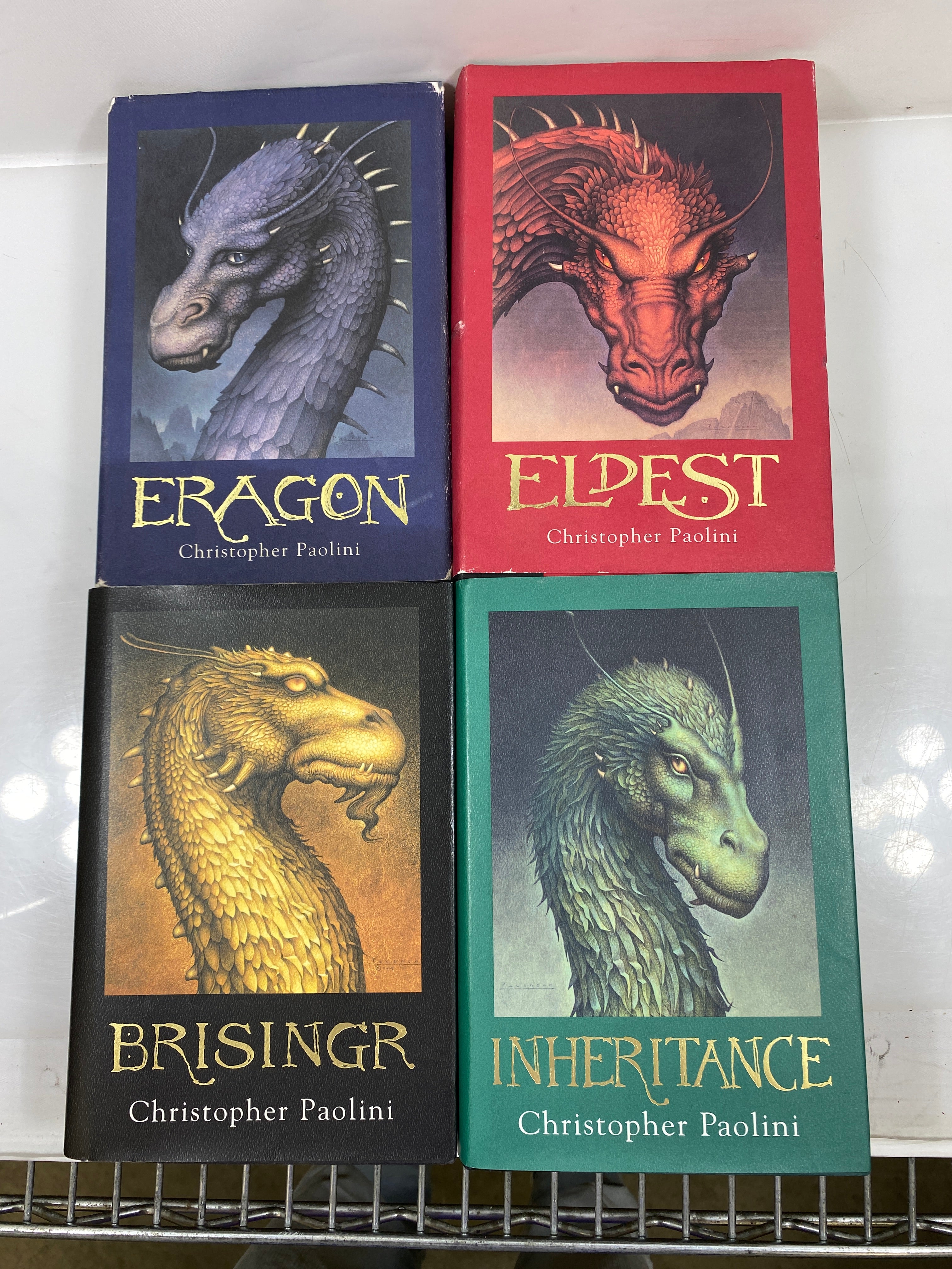 Set of 4: Eragon Christopher Paolini HC 2003-2011