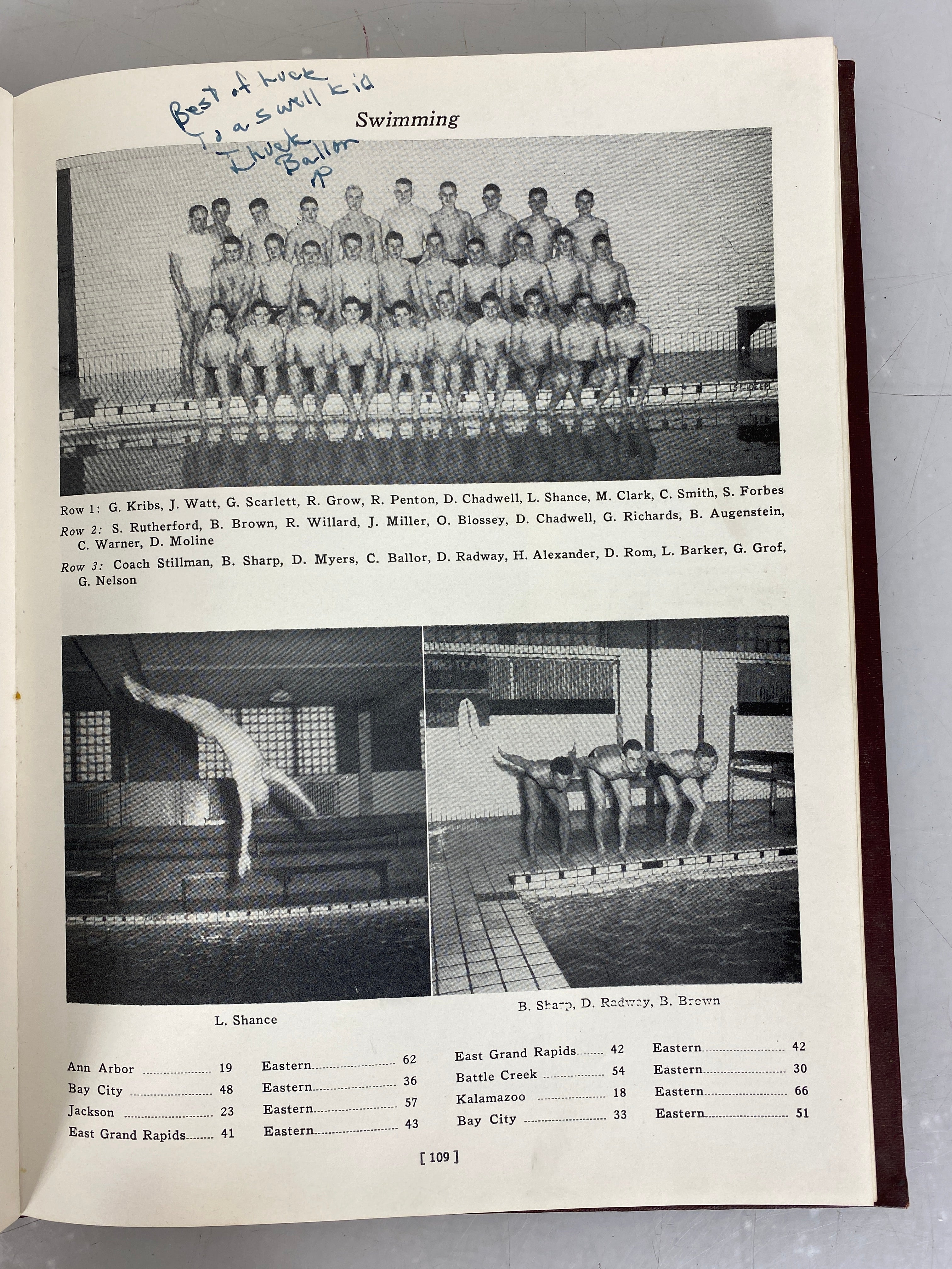 1951 Yearbook Eastern High School Lansing Michigan