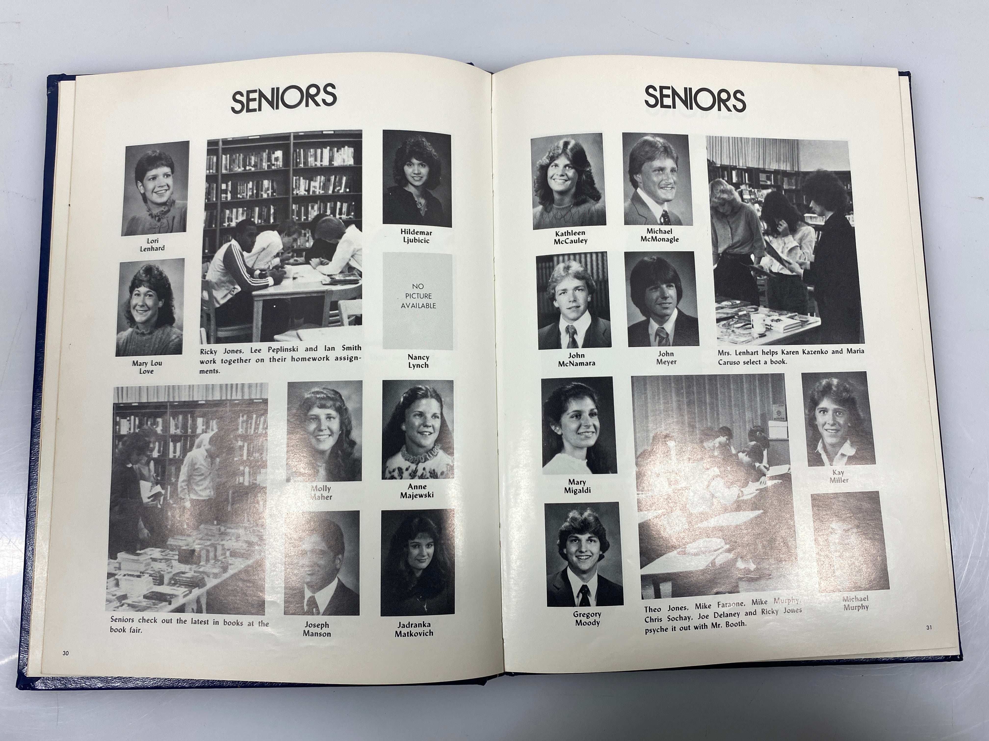 1983 Lansing Catholic Central High School "Reflection" Lansing Michigan