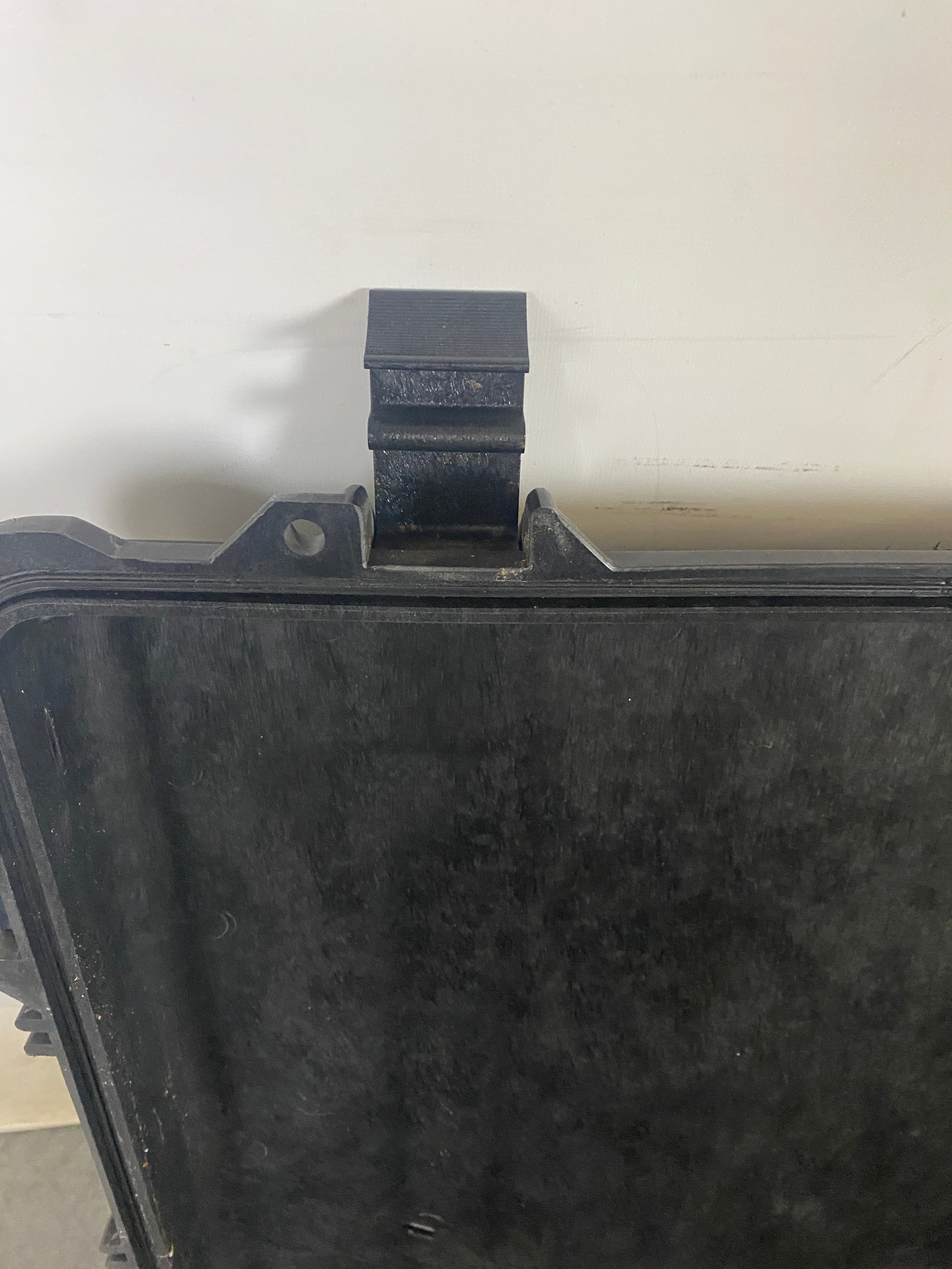 Secure Plastic Storage Case With Handles And Wheels