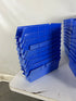 Lot of 39 Global Blue Stacking Parts Bins