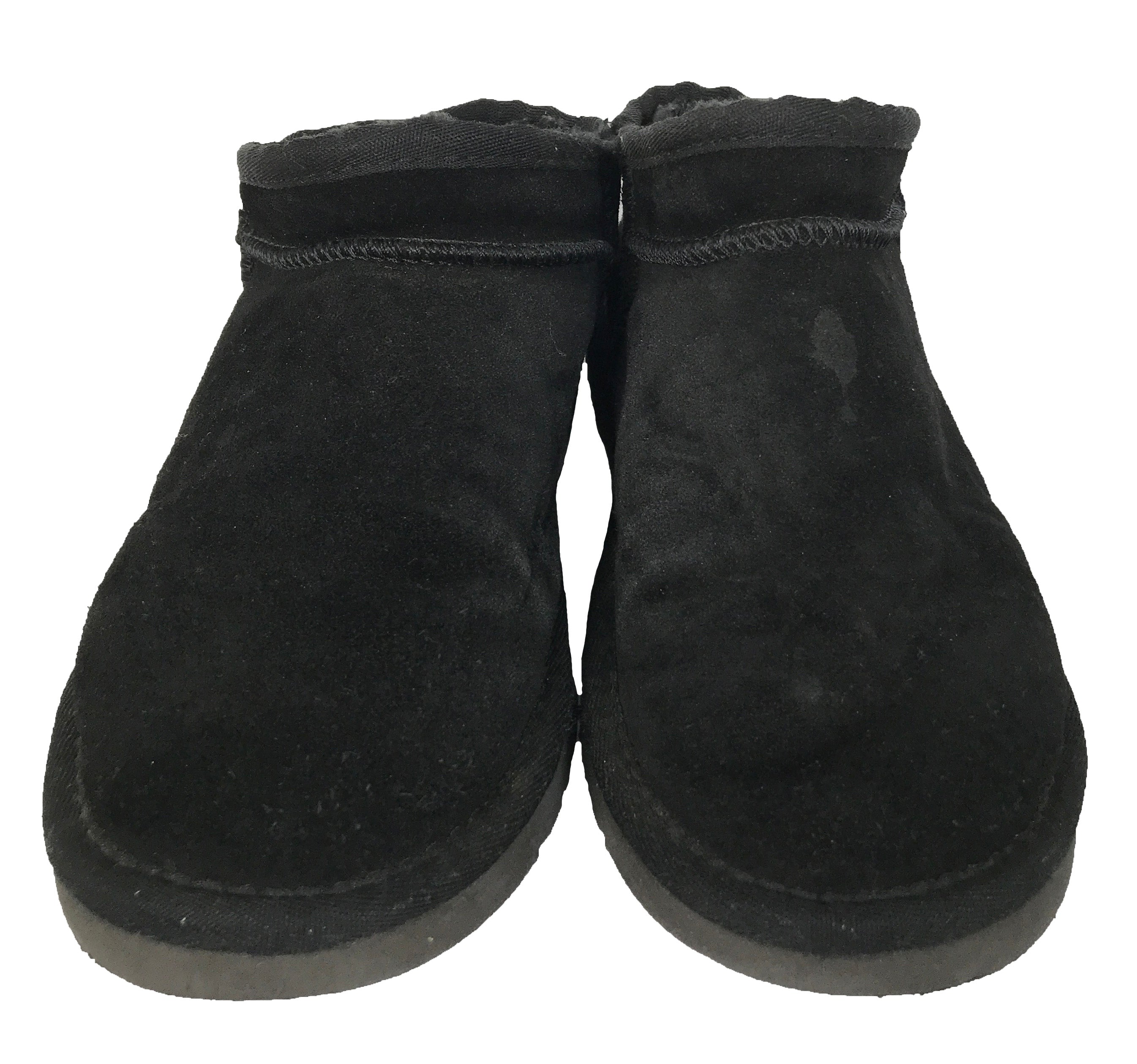 Ugg Classic Ultra Mini Black Boots Women's Size 7