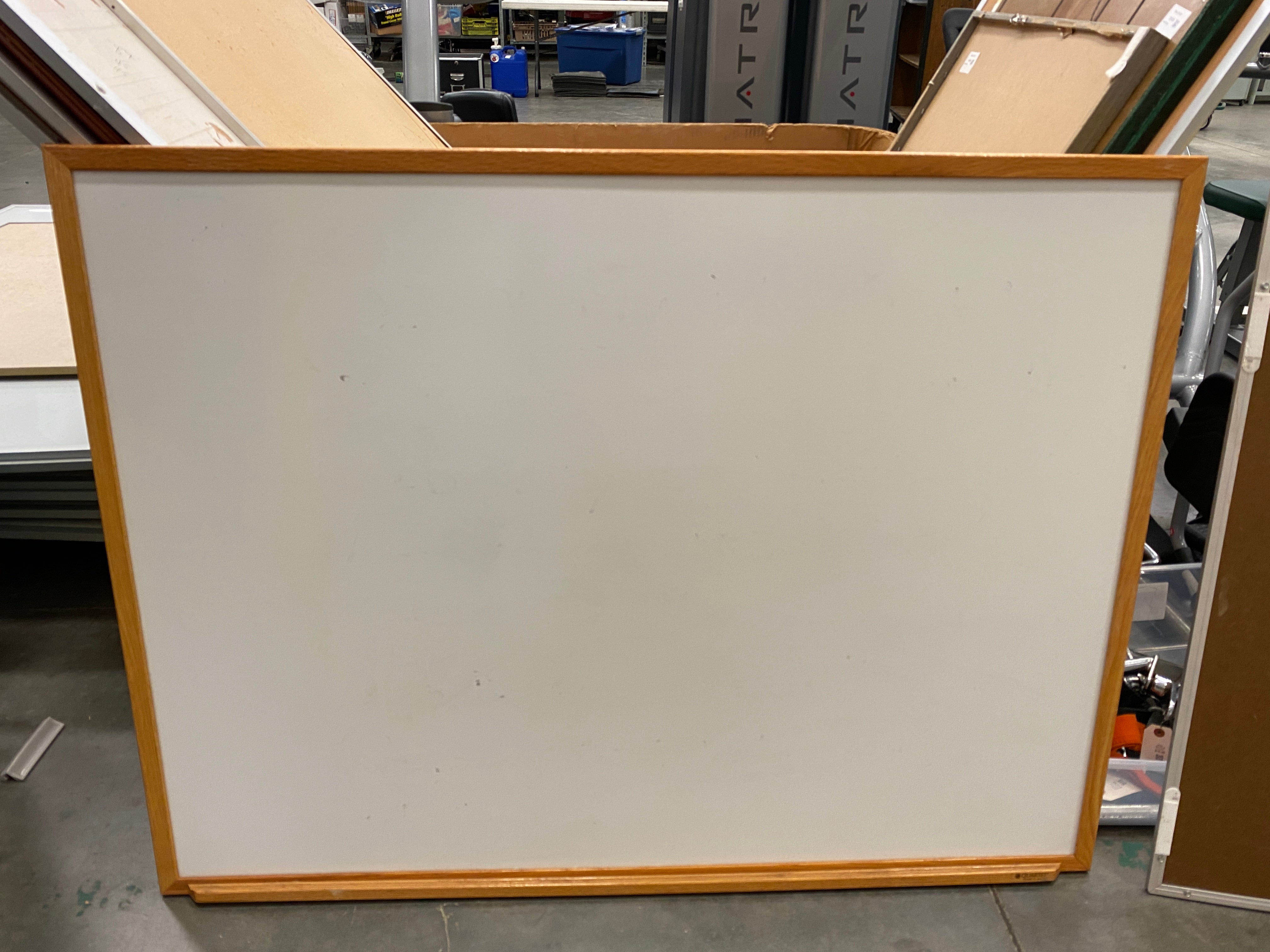 Quartet White Board With Wooden Frame