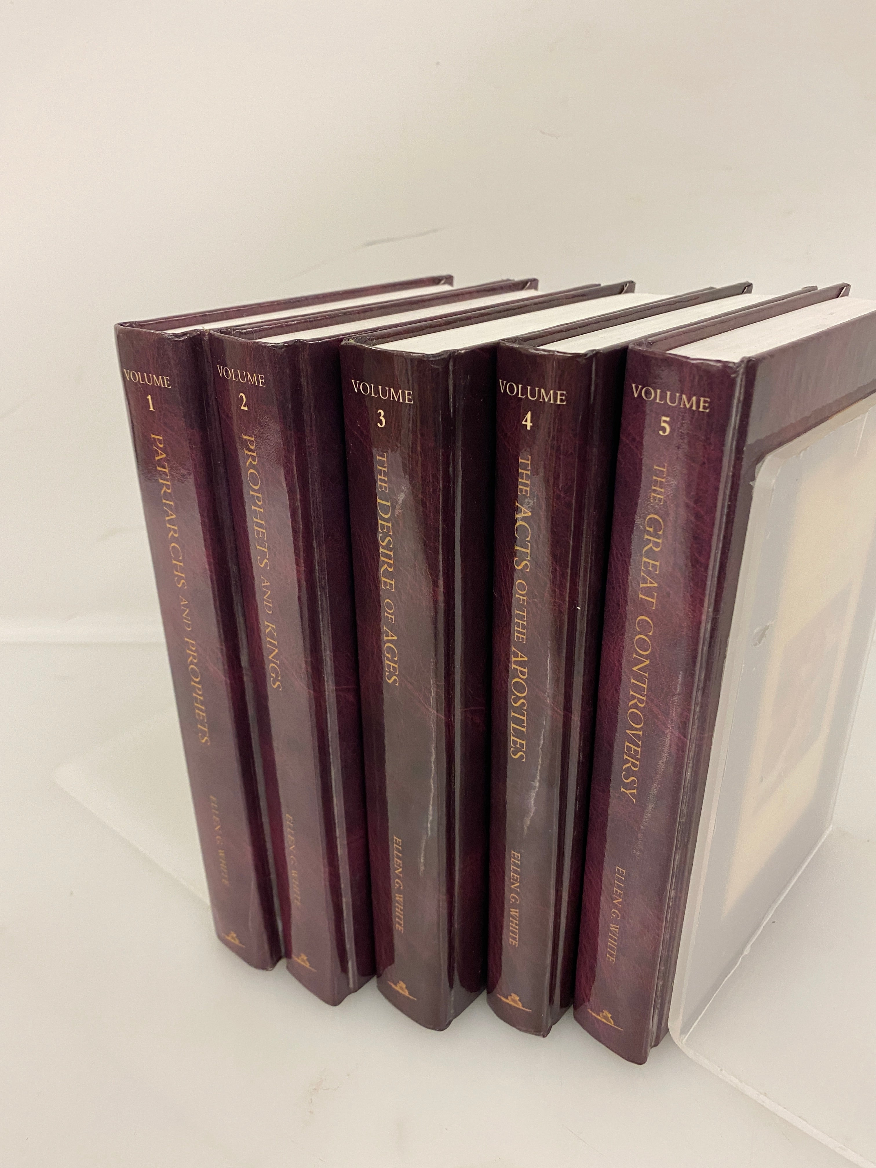 Set of 5: Conflict of The Ages Ellen G. White 2005 HC