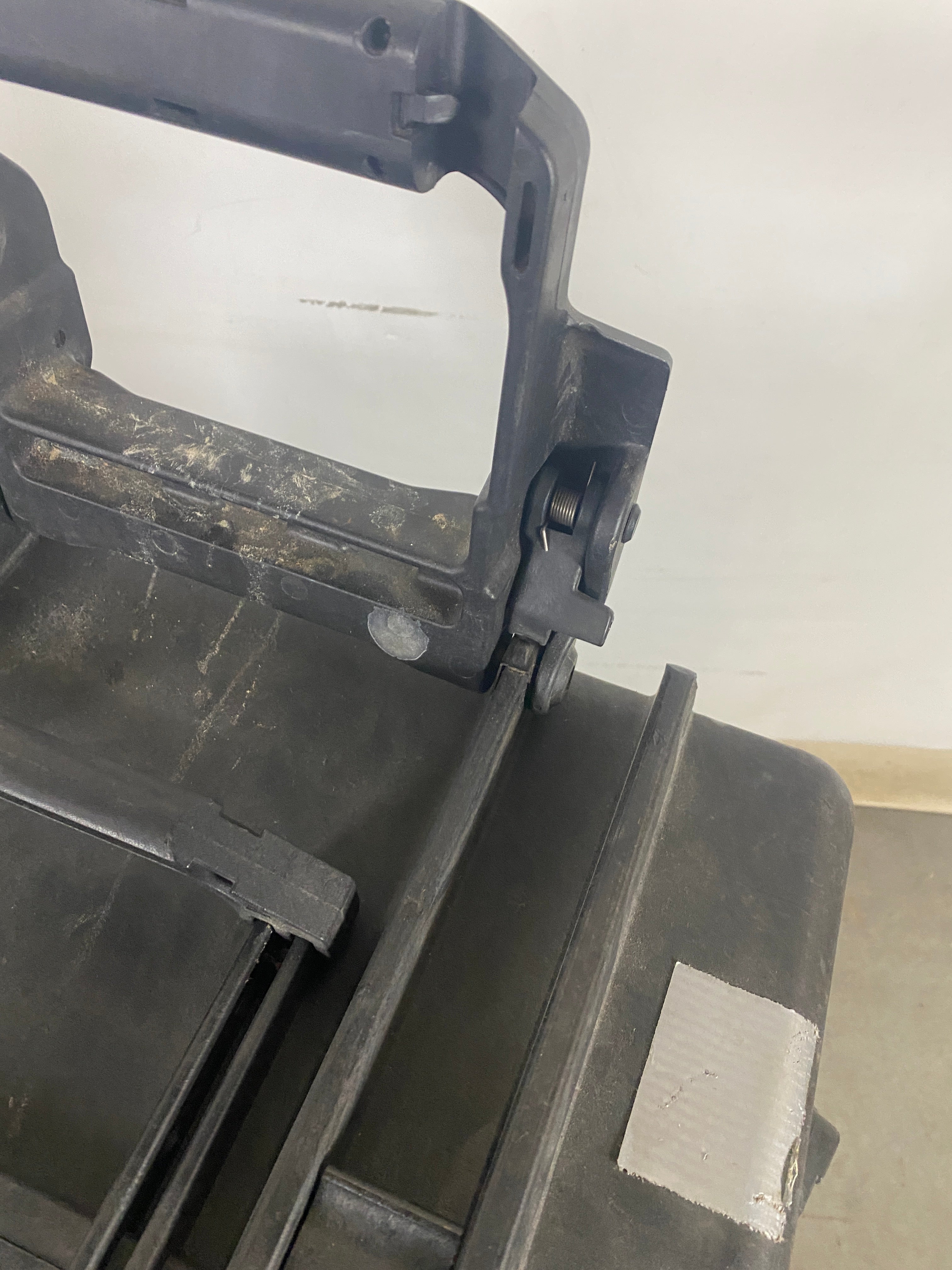 Secure Plastic Storage Case With Handles And Wheels