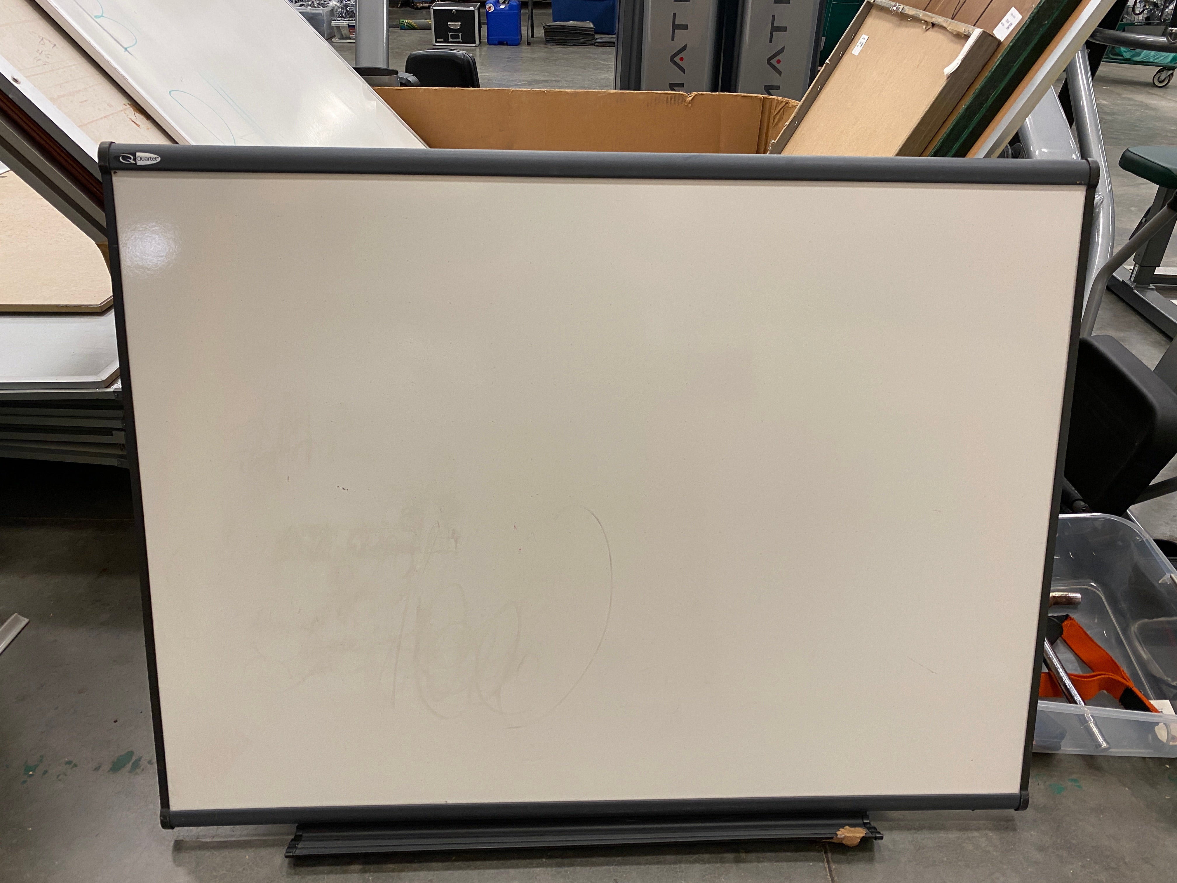 Quartet White Board With Black Frame