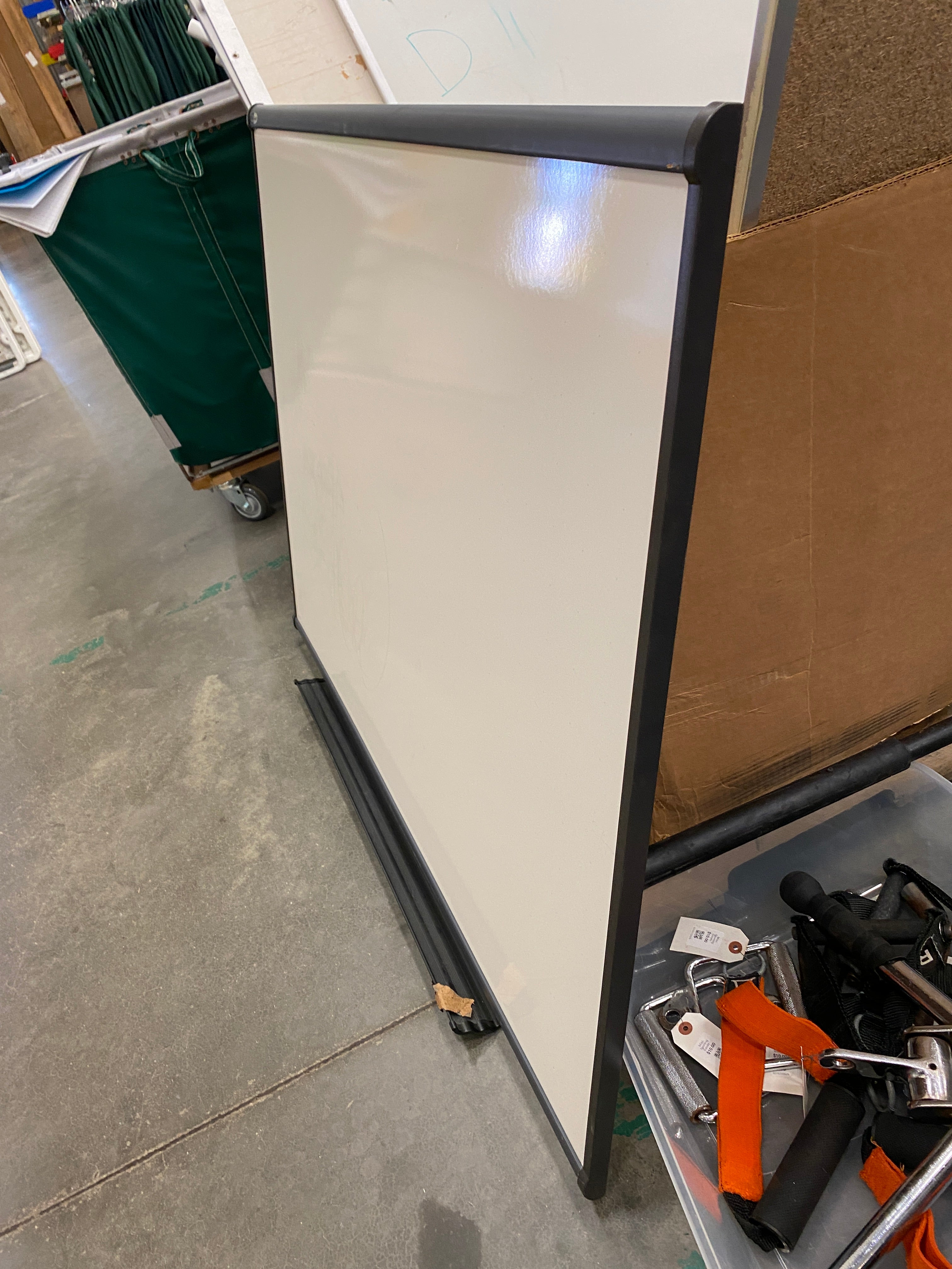 Quartet White Board With Black Frame