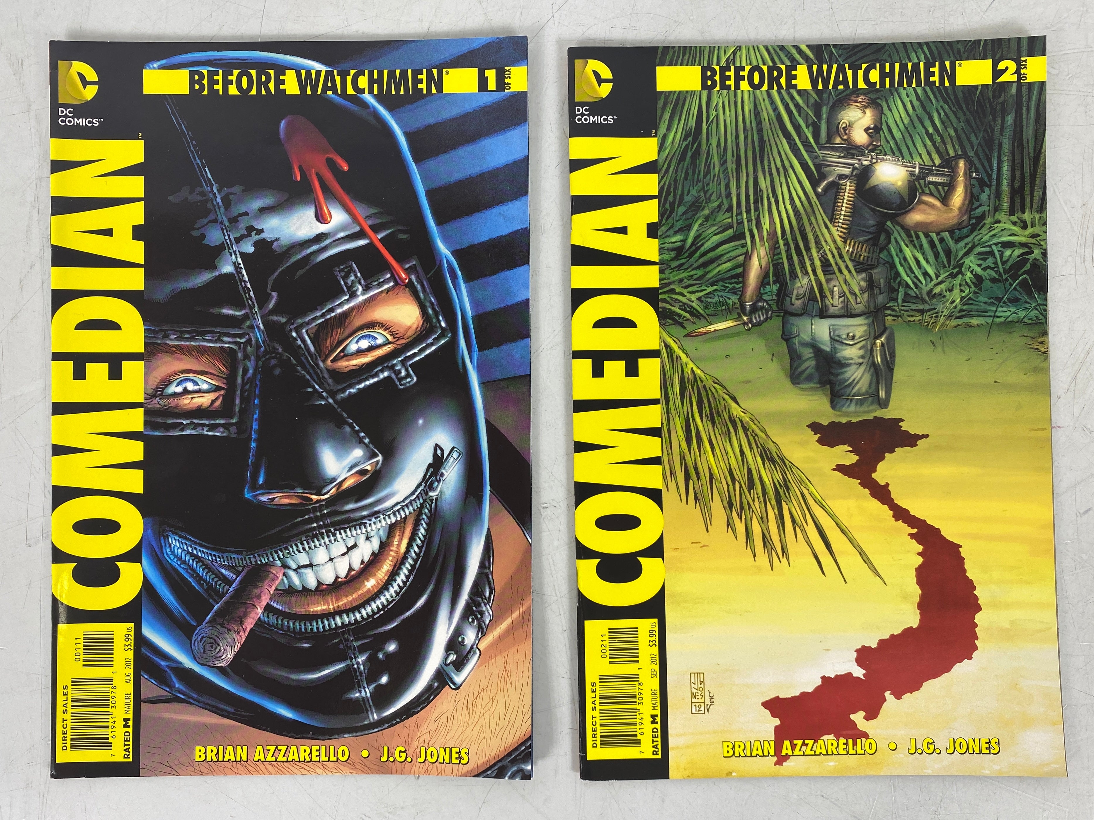 Before Watchmen Comedian #1-6 (2012-2013)