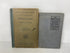 2 Antique Vols: Homer's Iliad (1896)/The Ancient Mariner (1898) English Classics