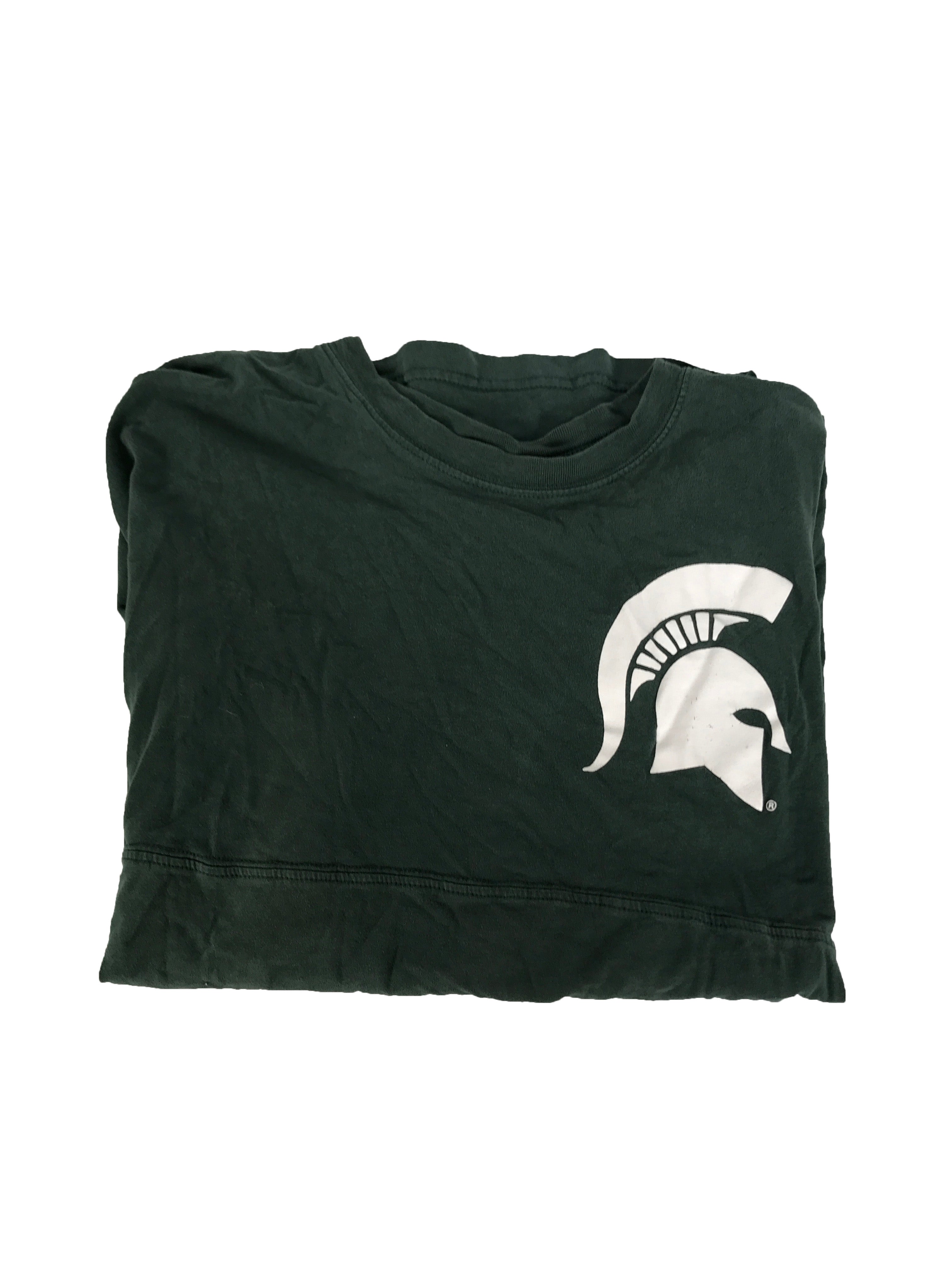 Michigan State Green T-Shirt Kid's Size S