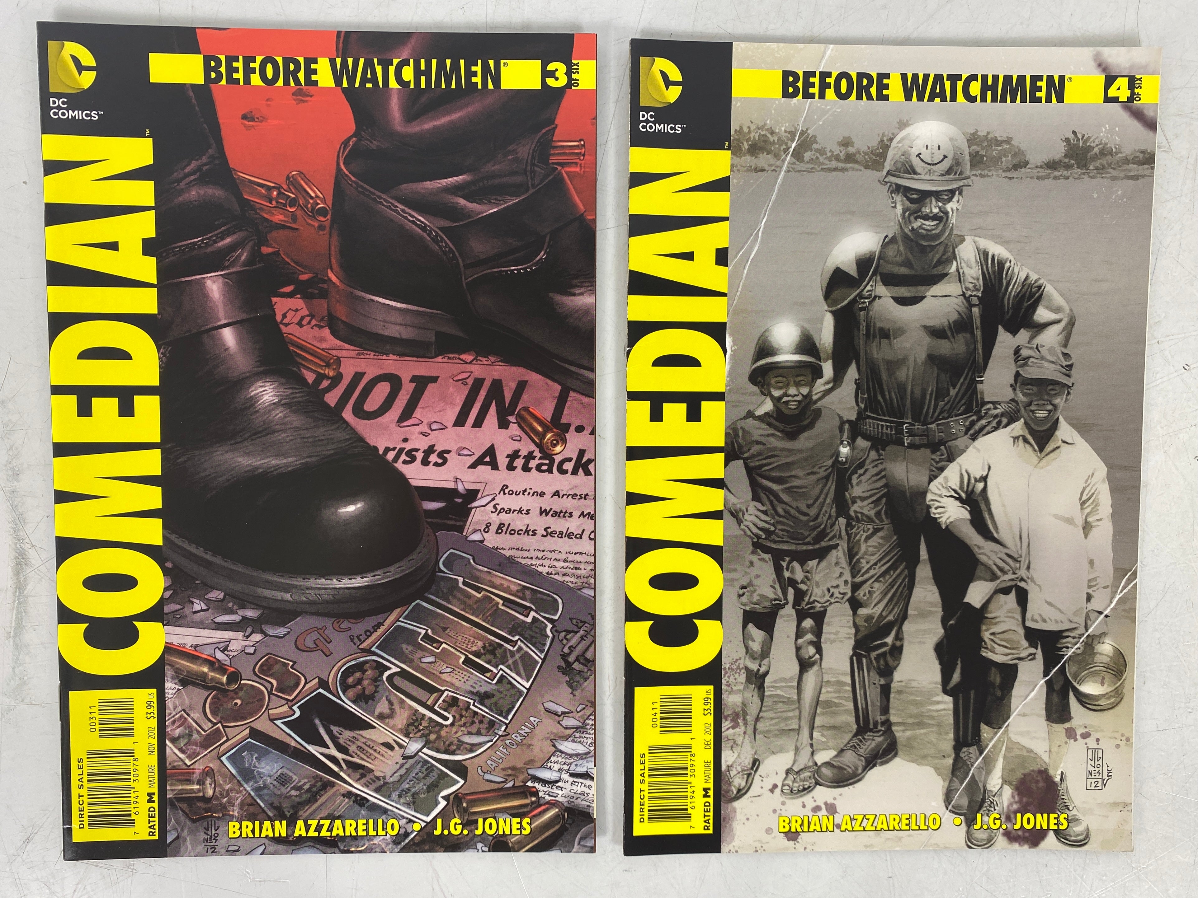 Before Watchmen Comedian #1-6 (2012-2013)