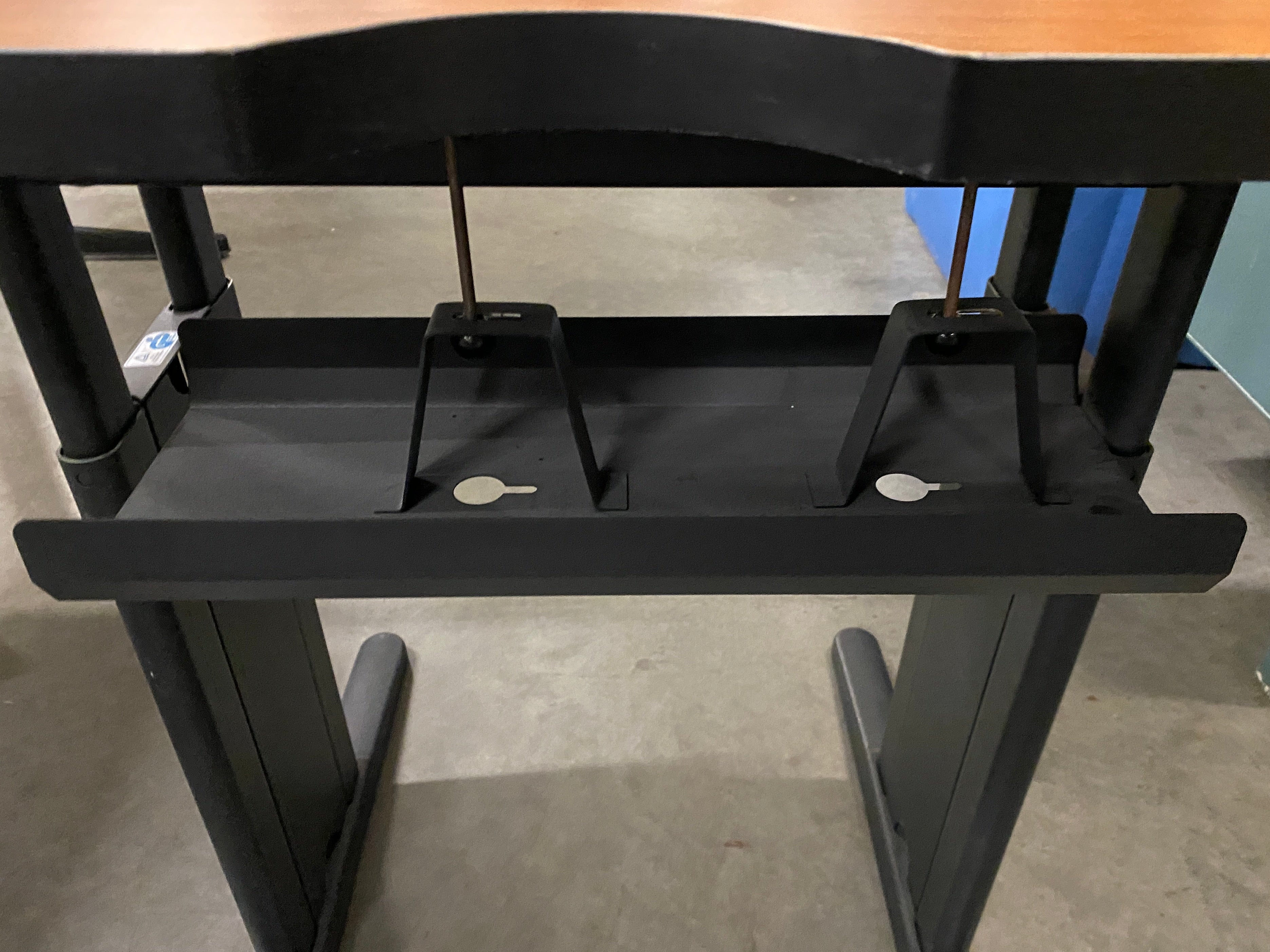 SIS Adjustable Laminate Wooden Top Desk