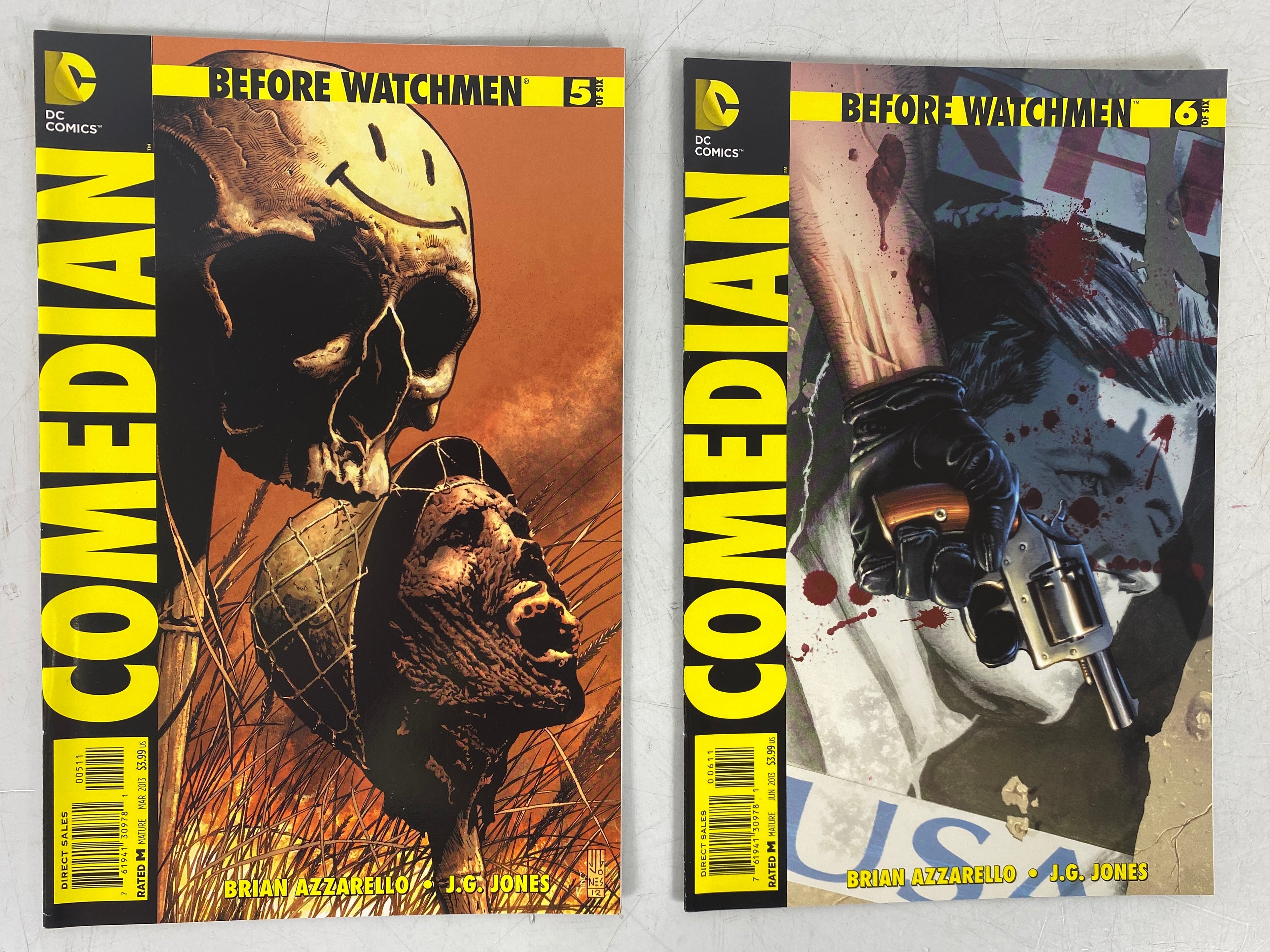 Before Watchmen Comedian #1-6 (2012-2013)