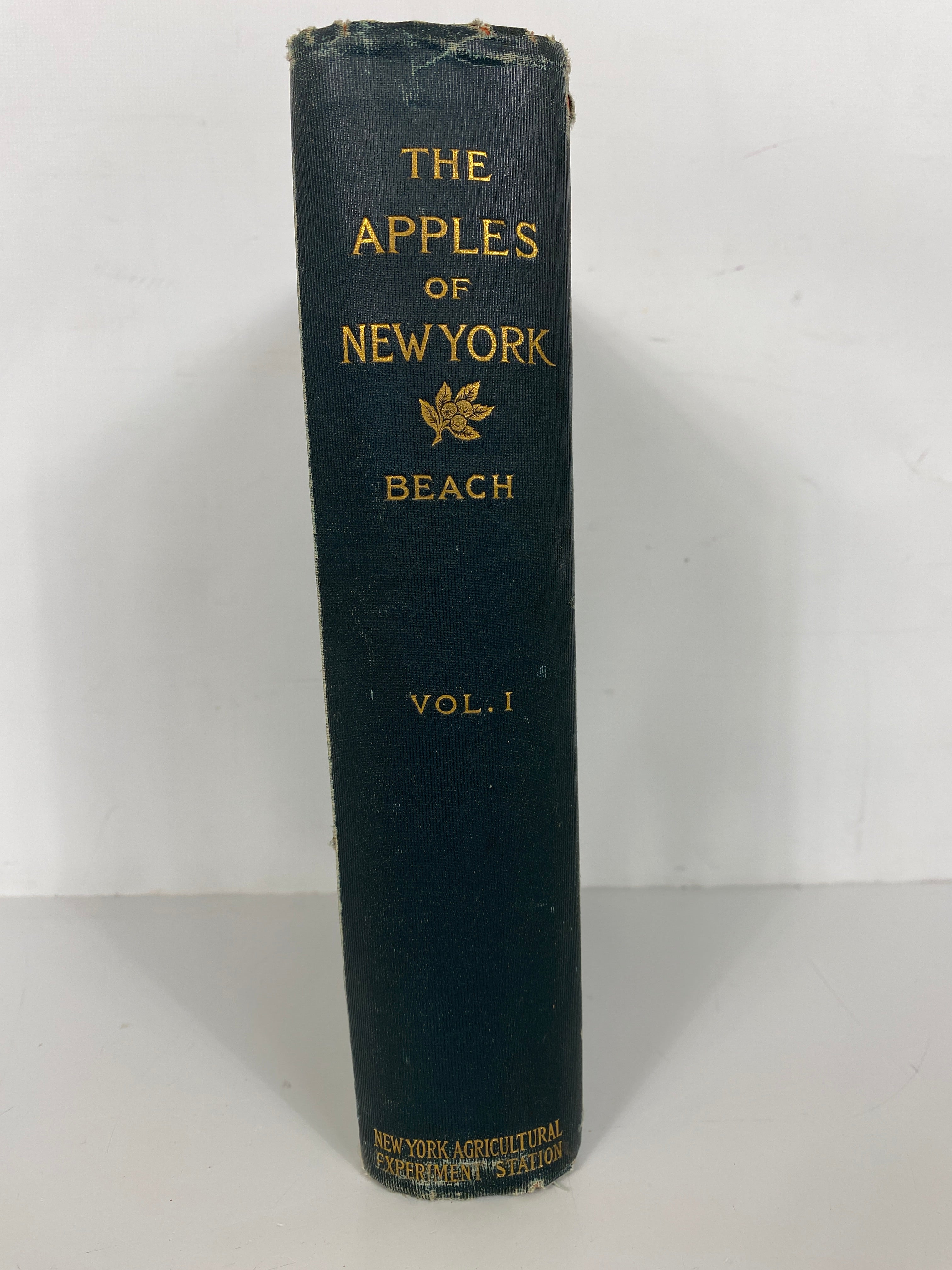 The Apples of New York (Vol I) by Beach 1905 Antique HC with Color Plates