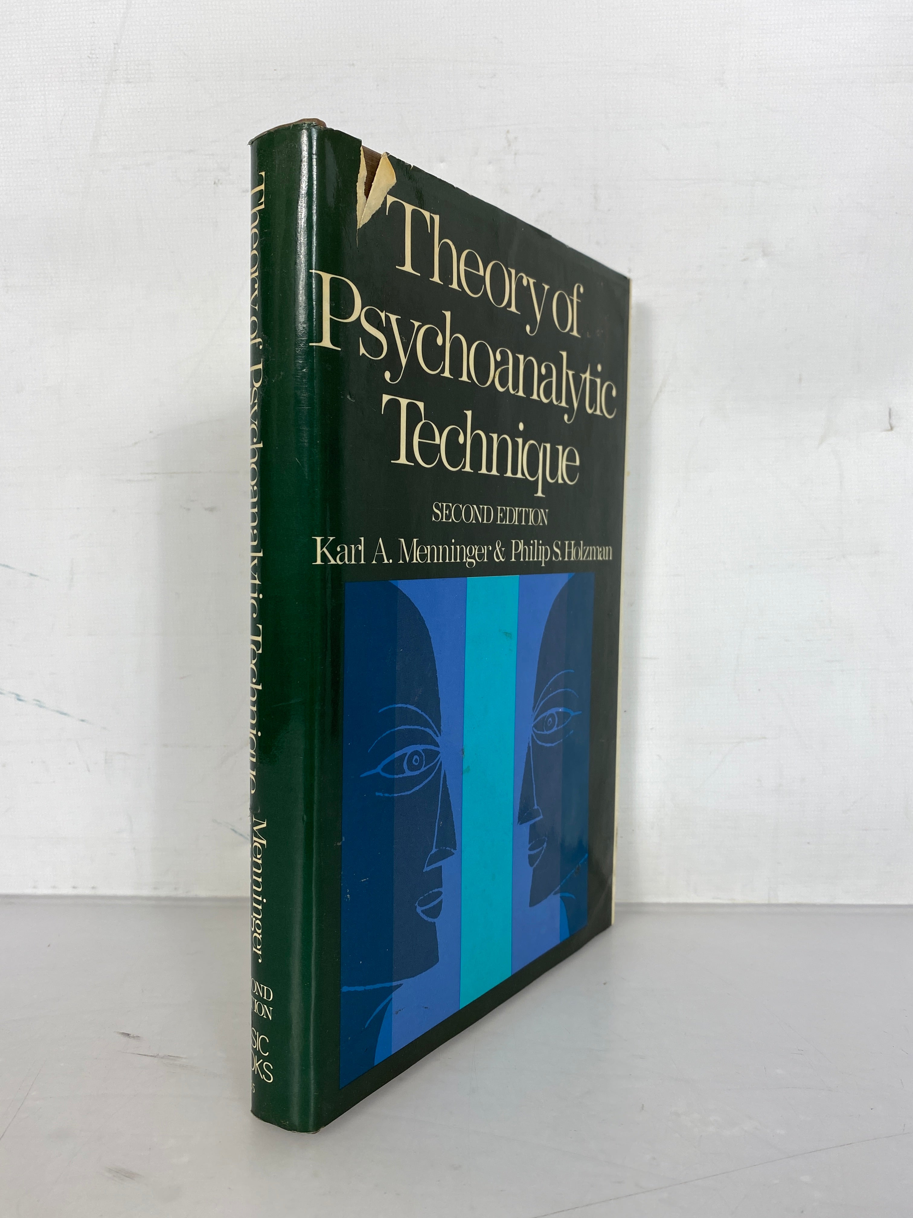 Theory of Psychoanalytic Technique by Menninger and Holzman 1973 Second HC DJ