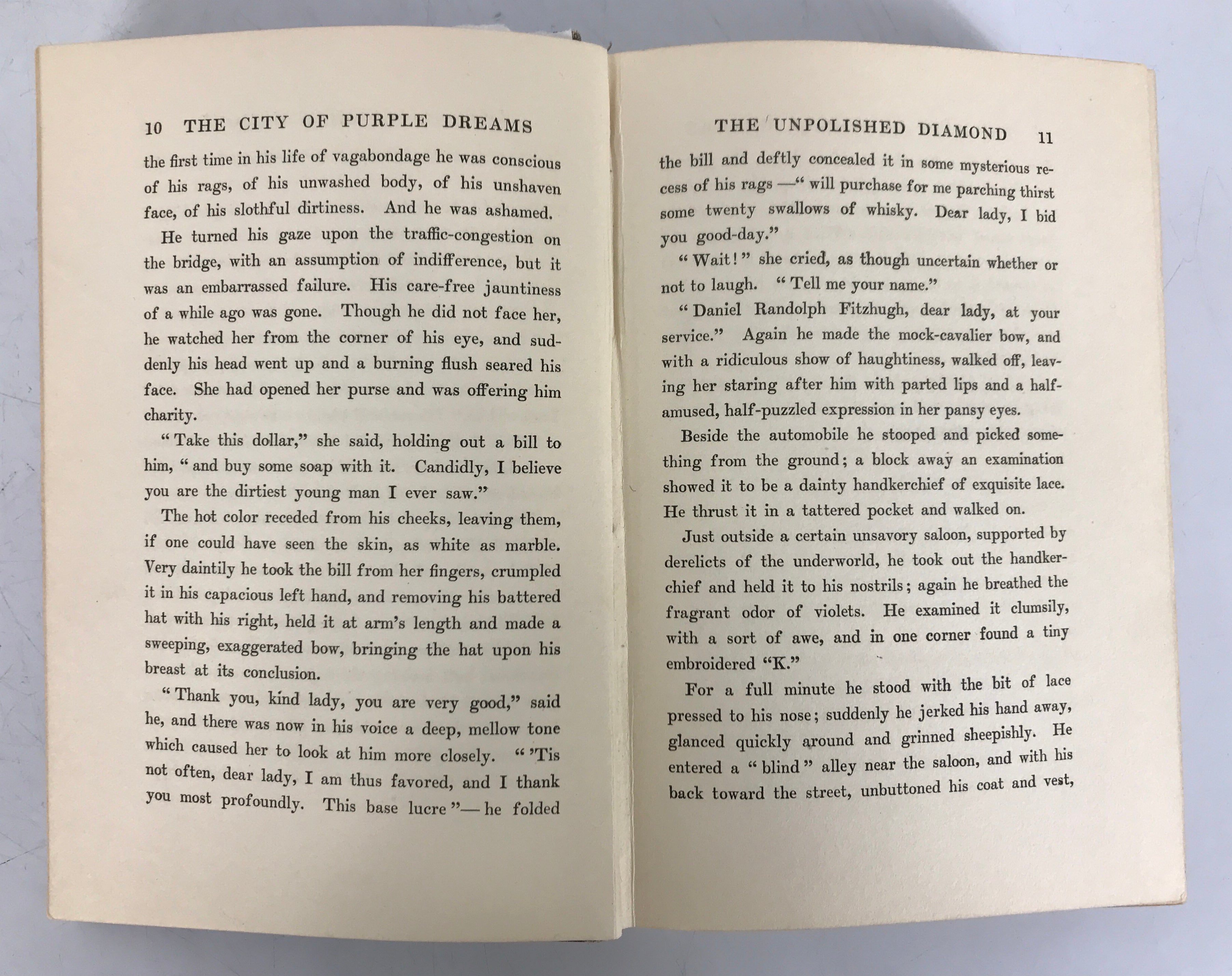 The City of Purple Dreams (1913) Edwin Baird M. Wilson Craig Antique HC