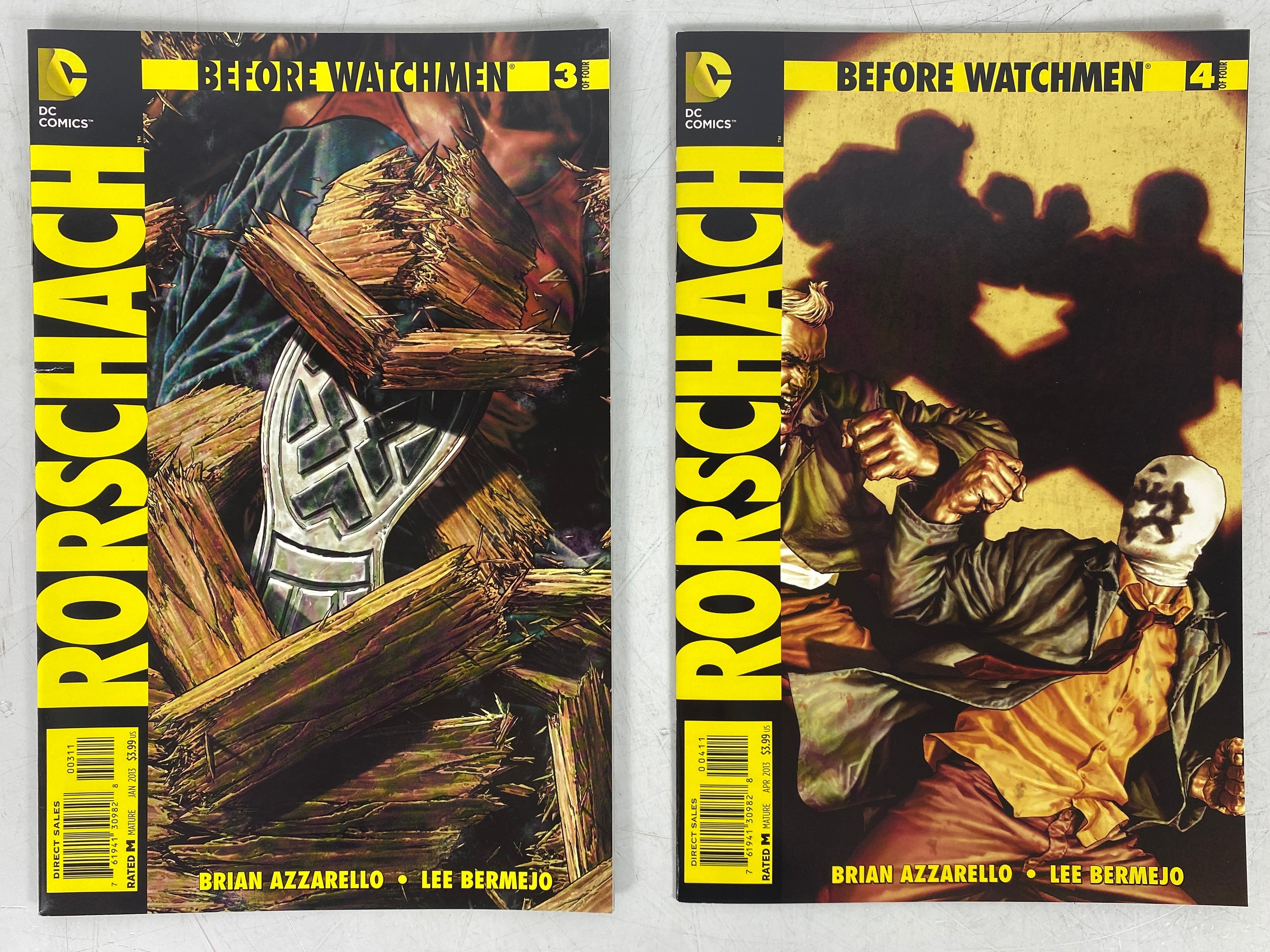 Before Watchmen Rorschach #1-4 (2012-2013)