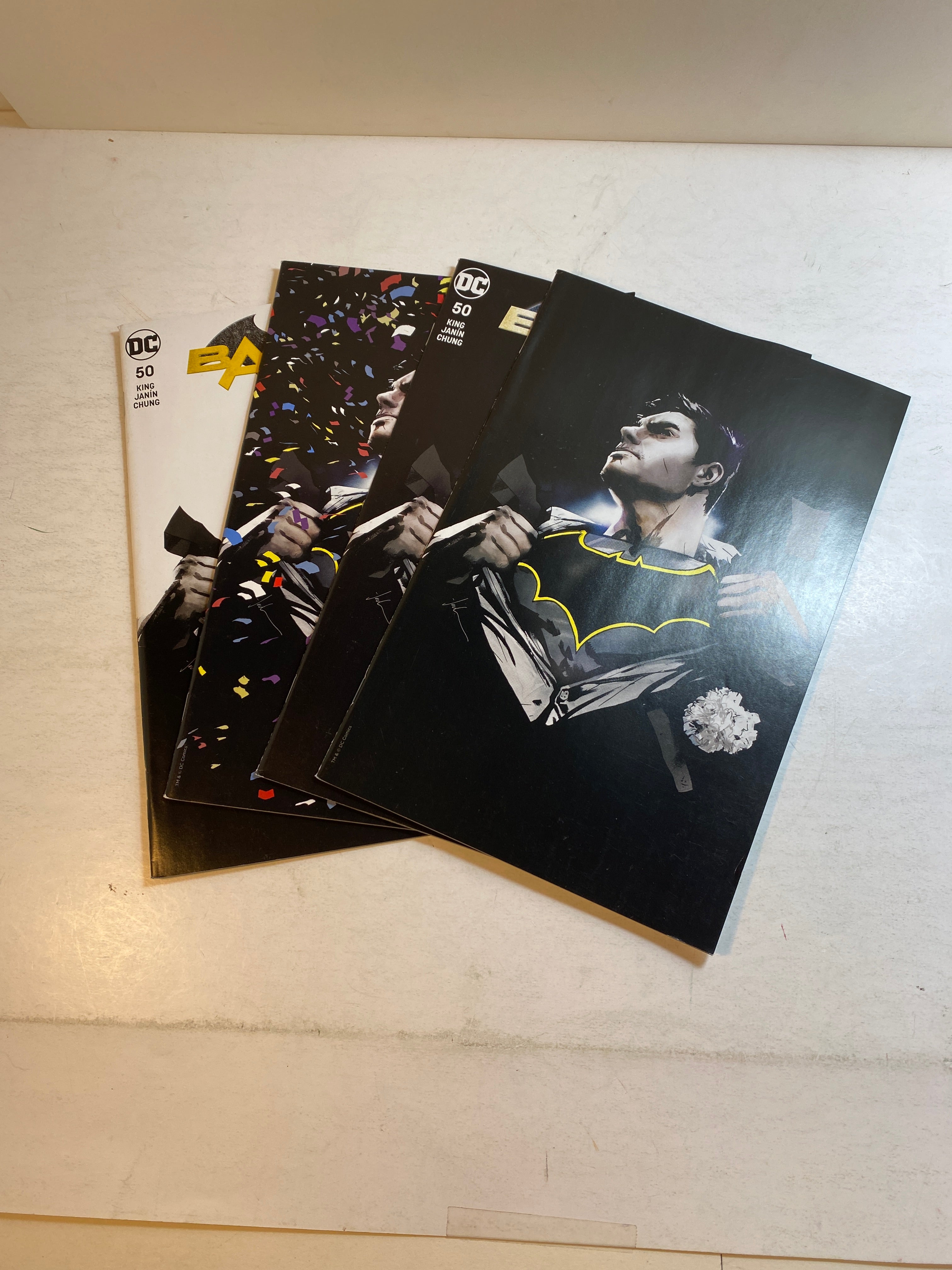 Lot of 4 Batman #50 Forbidden Planet Jock Variants DC 2018